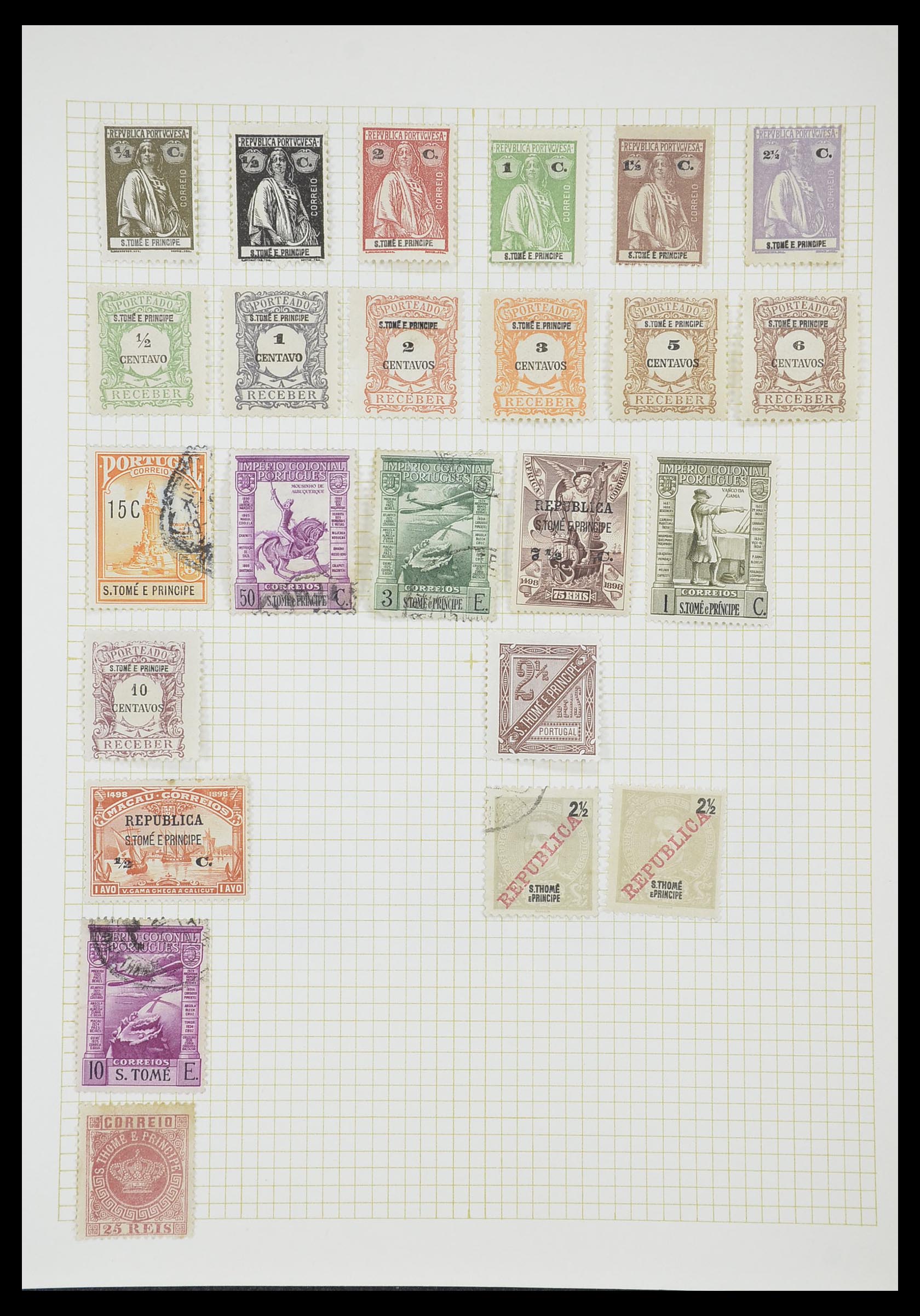 33429 087 - Stamp collection 33429 Portugese colonies 1868-1960.