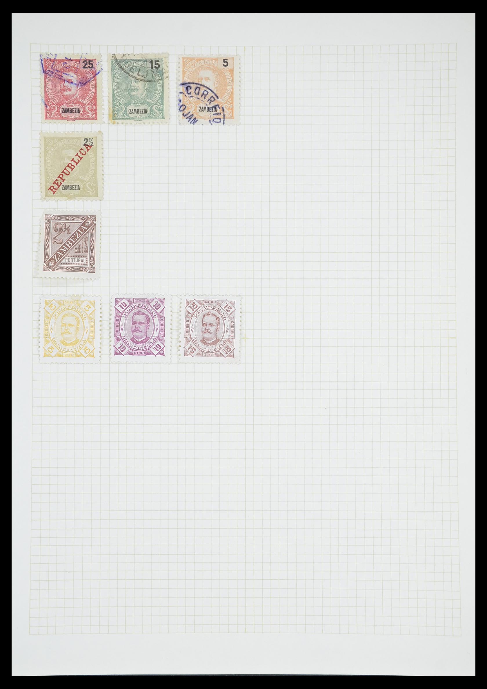 33429 092 - Postzegelverzameling 33429 Portugese koloniën 1868-1960.