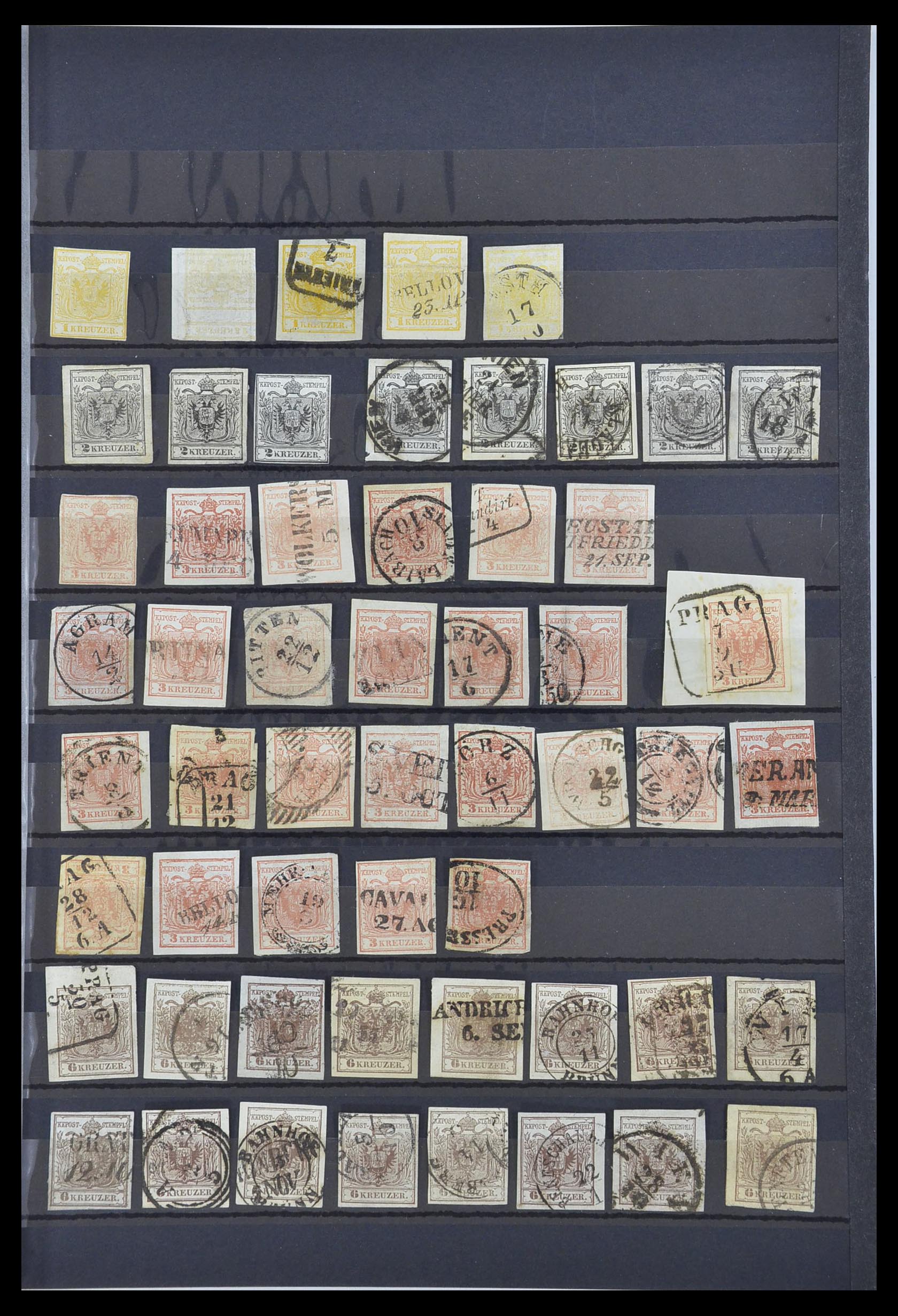 33430 001 - Postzegelverzameling 33430 Oostenrijk 1850-1945.