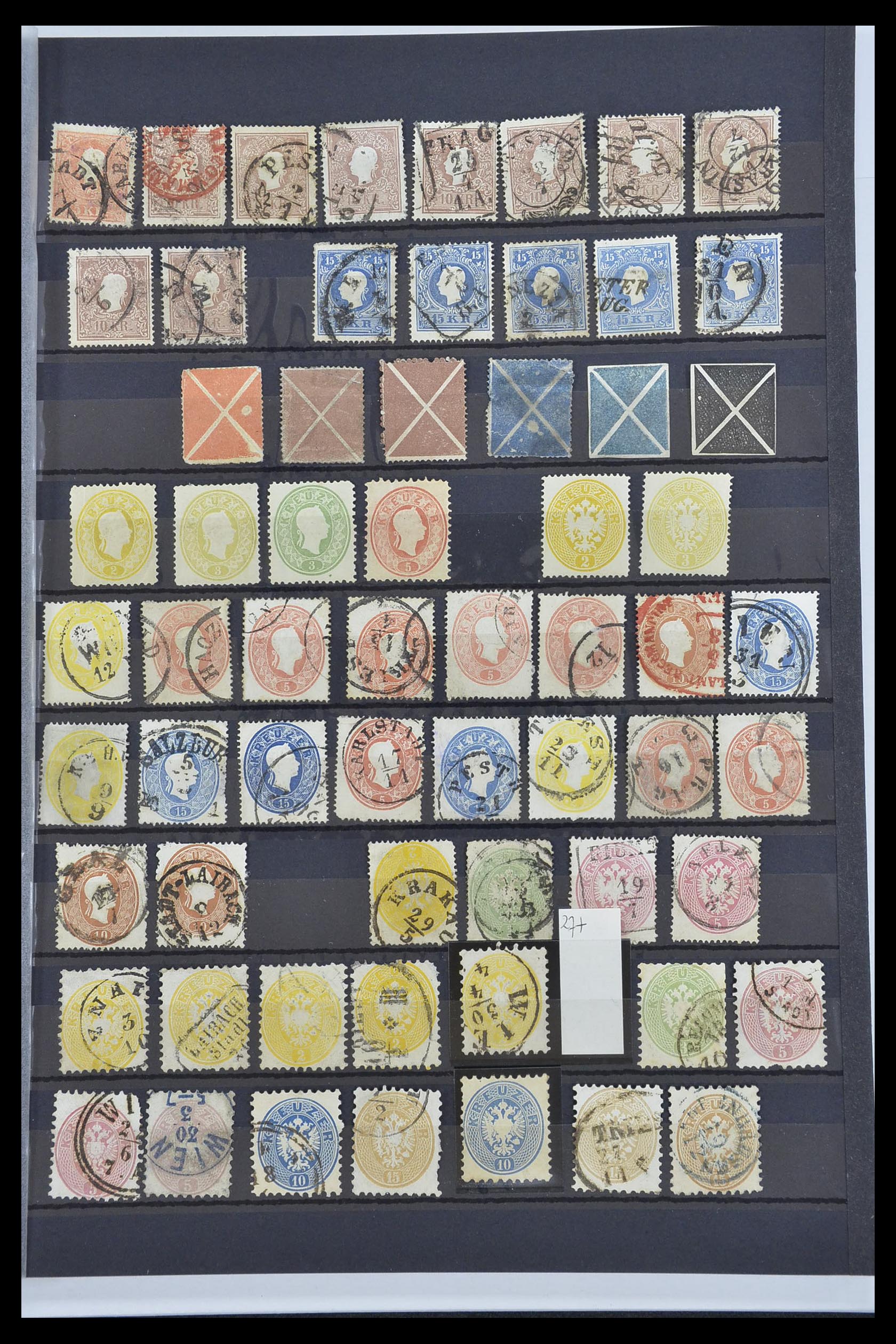 33430 003 - Postzegelverzameling 33430 Oostenrijk 1850-1945.