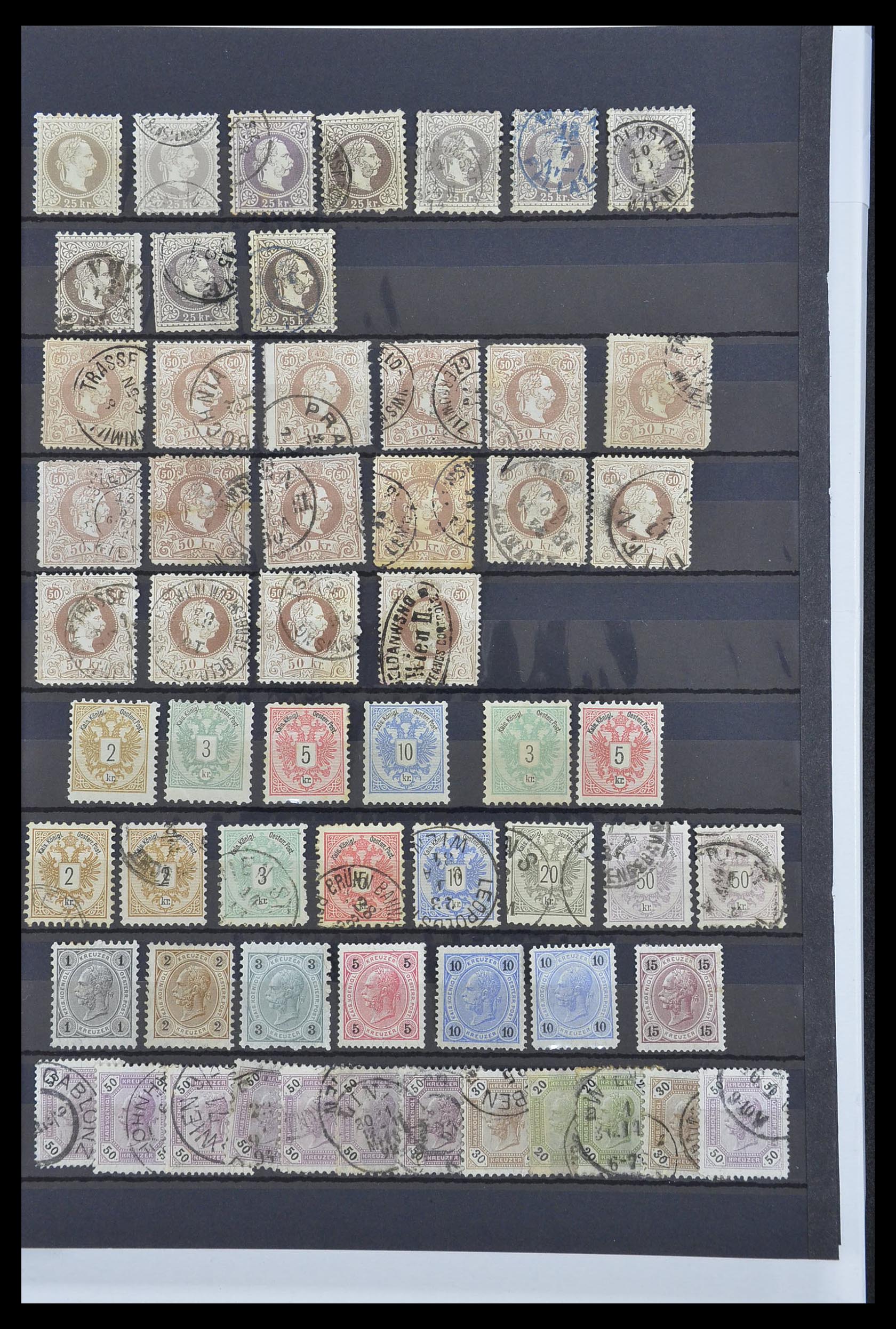 33430 005 - Postzegelverzameling 33430 Oostenrijk 1850-1945.