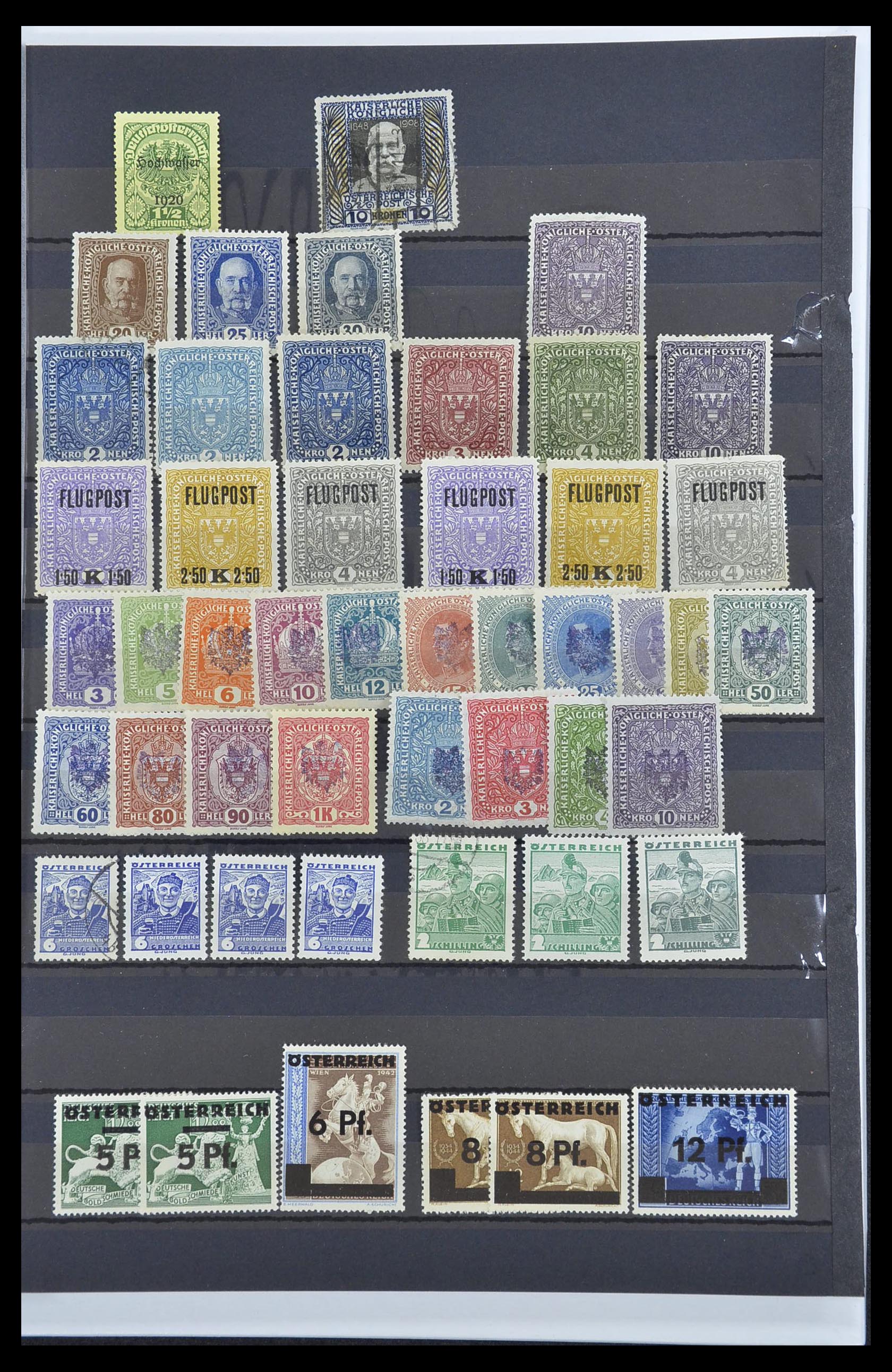 33430 007 - Postzegelverzameling 33430 Oostenrijk 1850-1945.