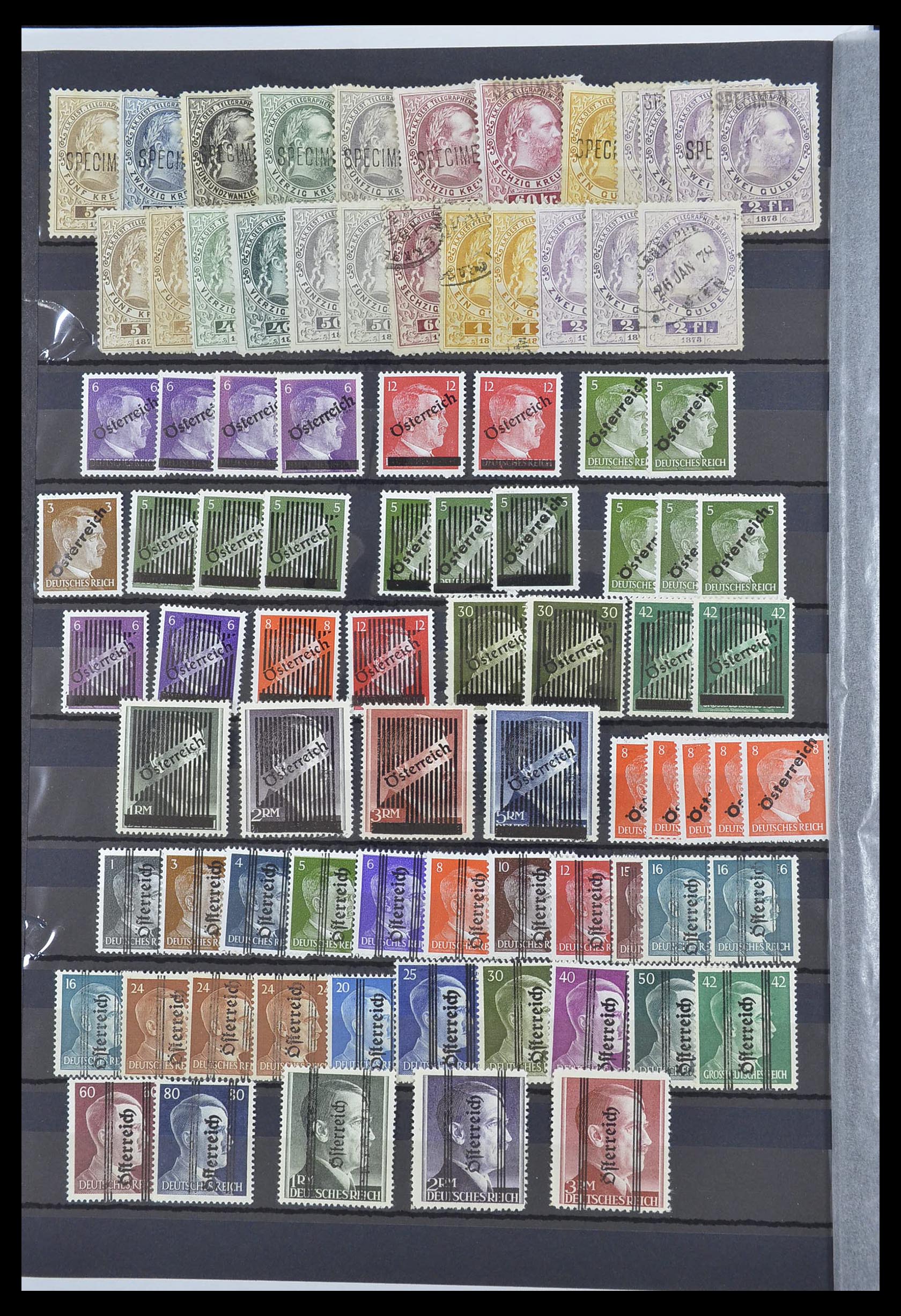 33430 008 - Postzegelverzameling 33430 Oostenrijk 1850-1945.
