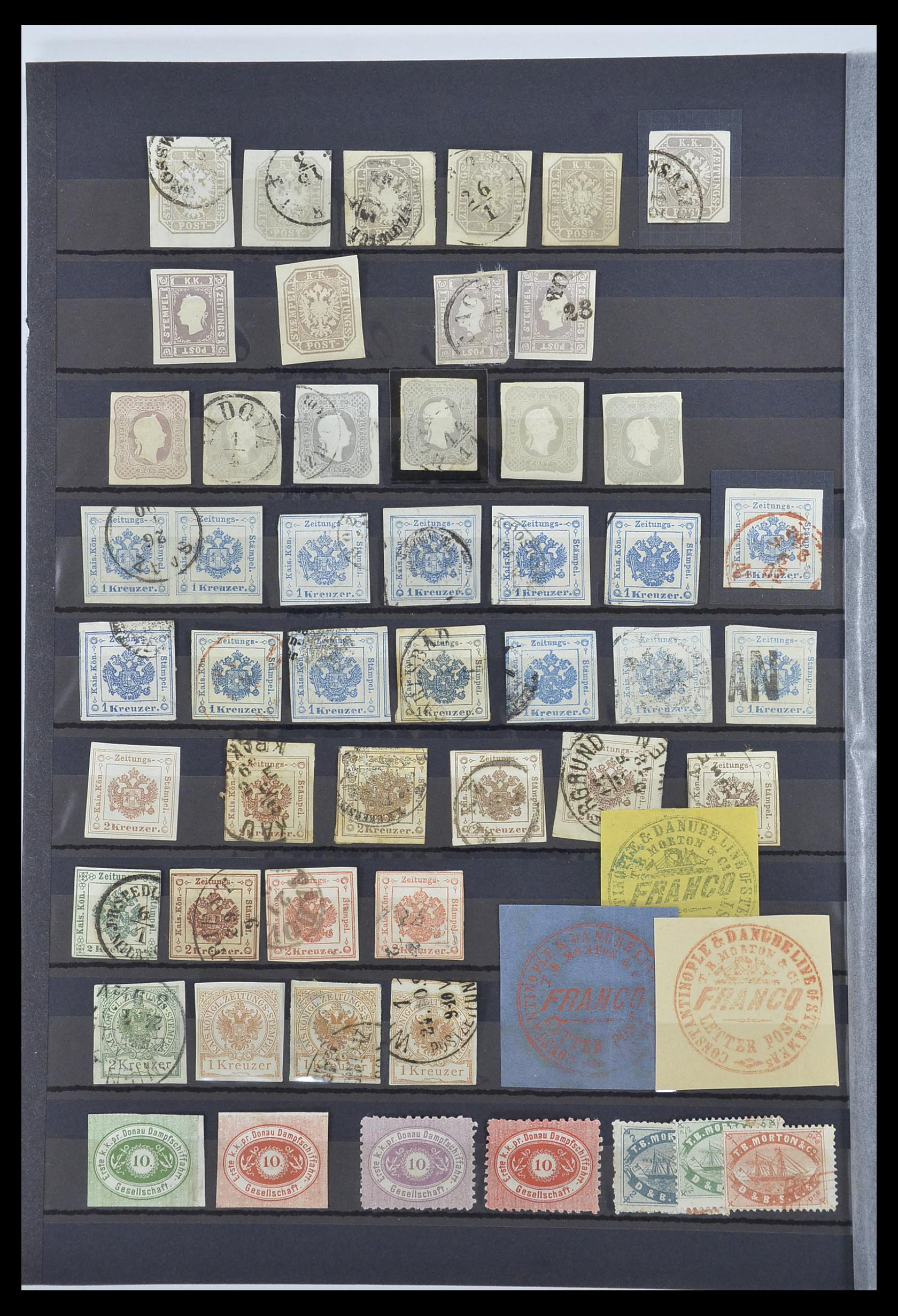 33430 010 - Postzegelverzameling 33430 Oostenrijk 1850-1945.