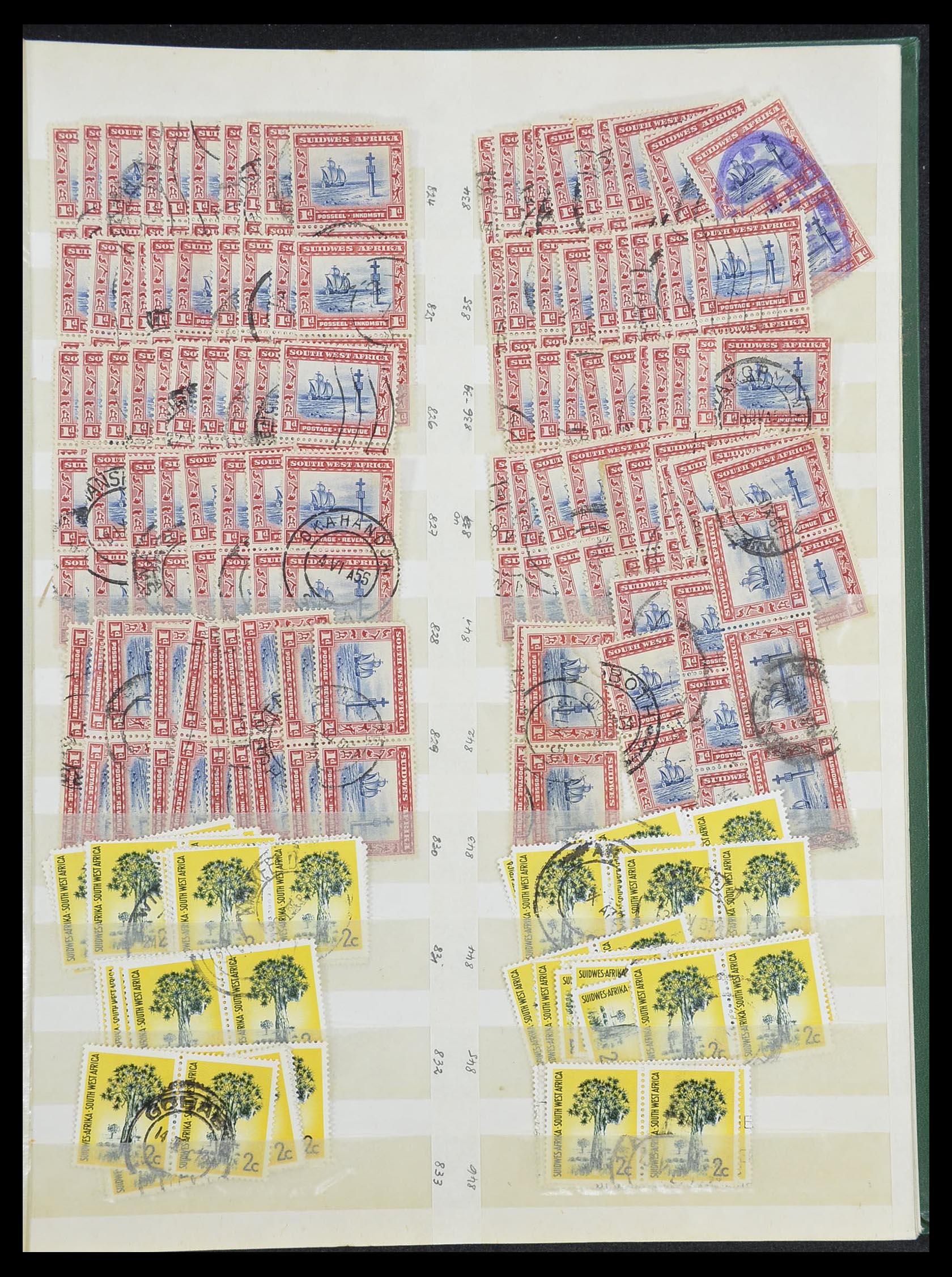 33431 021 - Stamp collection 33431 South West Africa 1930-1960.