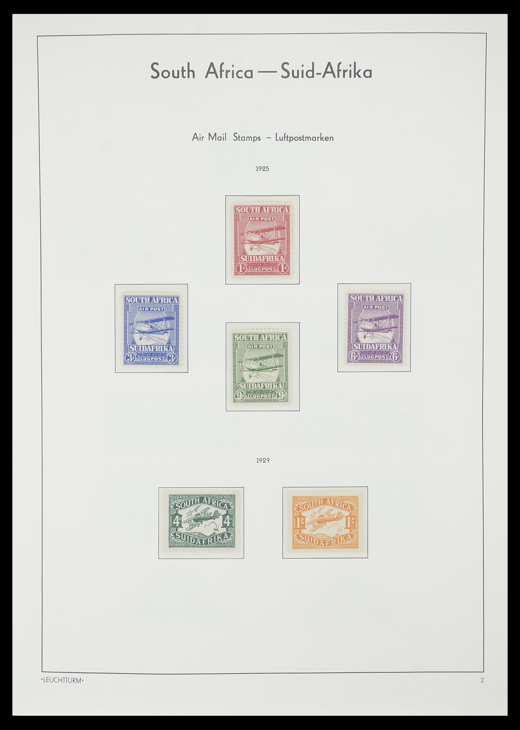 33432 003 - Postzegelverzameling 33432 Zuid Afrika 1910-2001.
