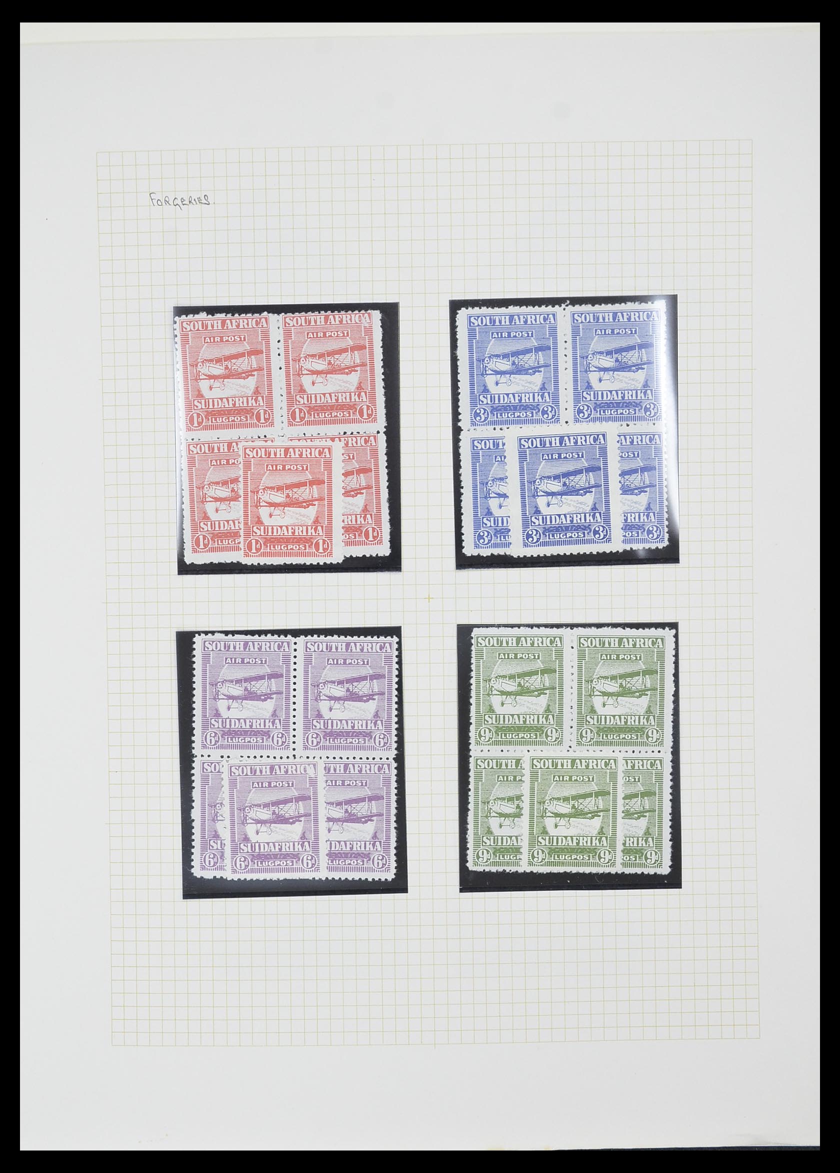 33432 005 - Postzegelverzameling 33432 Zuid Afrika 1910-2001.