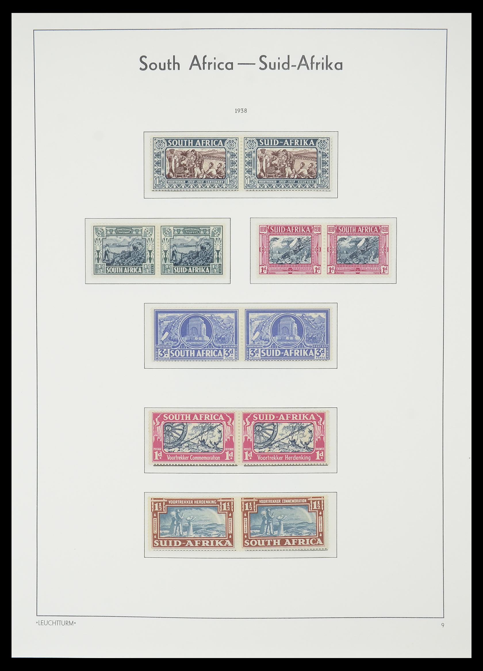 33432 014 - Stamp collection 33432 South Africa 1910-2001.