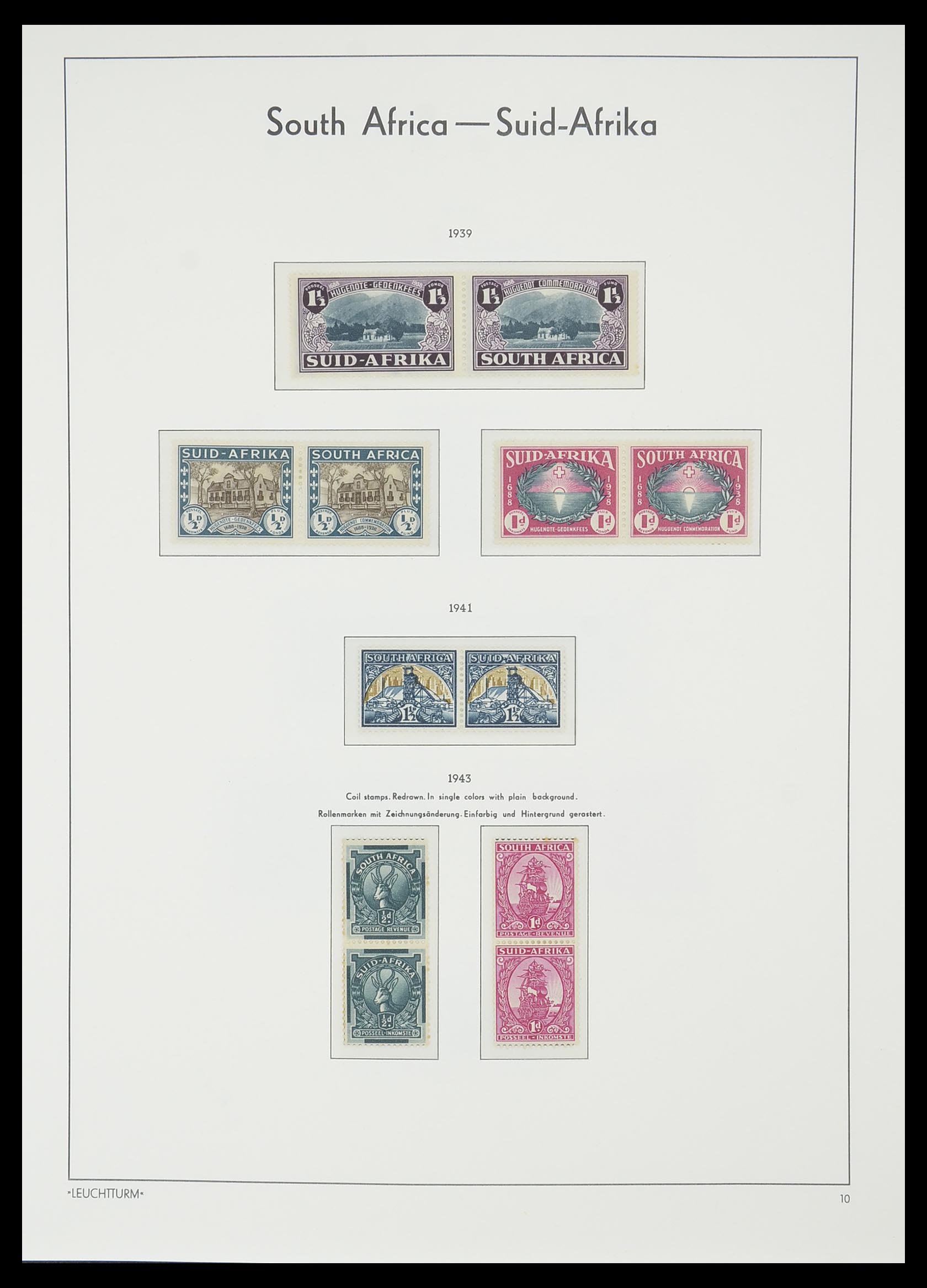 33432 015 - Postzegelverzameling 33432 Zuid Afrika 1910-2001.