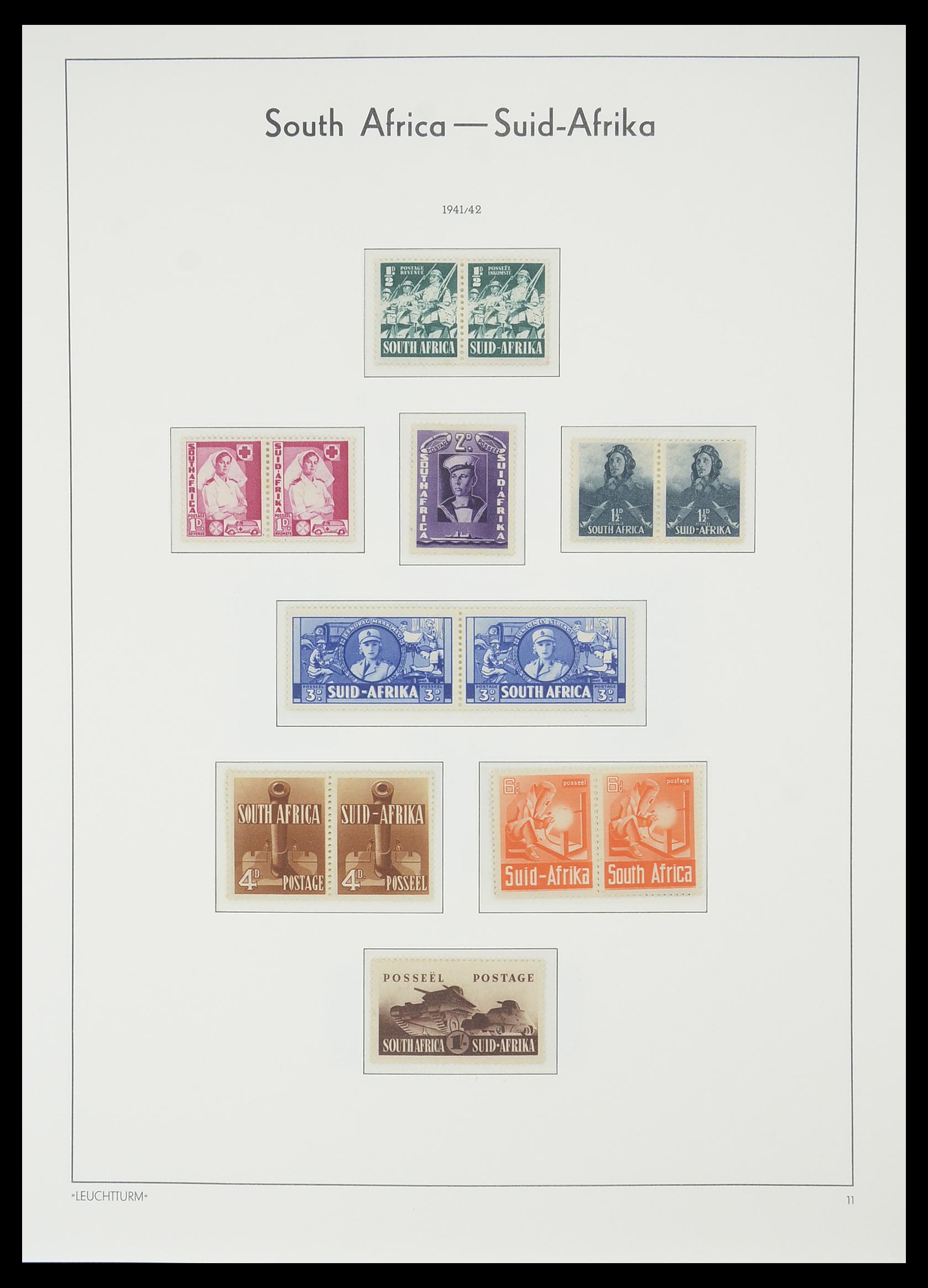 33432 016 - Postzegelverzameling 33432 Zuid Afrika 1910-2001.