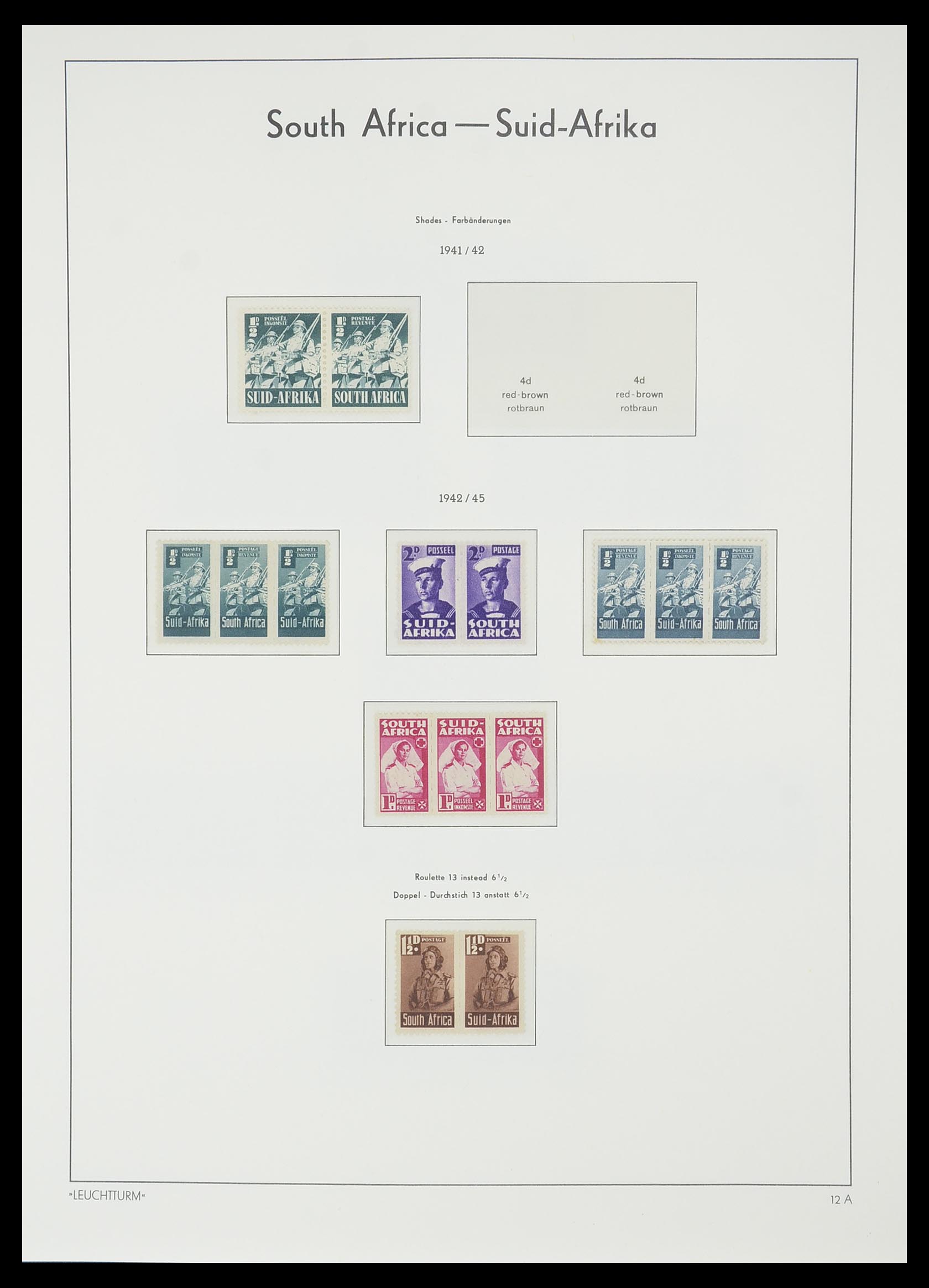 33432 018 - Postzegelverzameling 33432 Zuid Afrika 1910-2001.