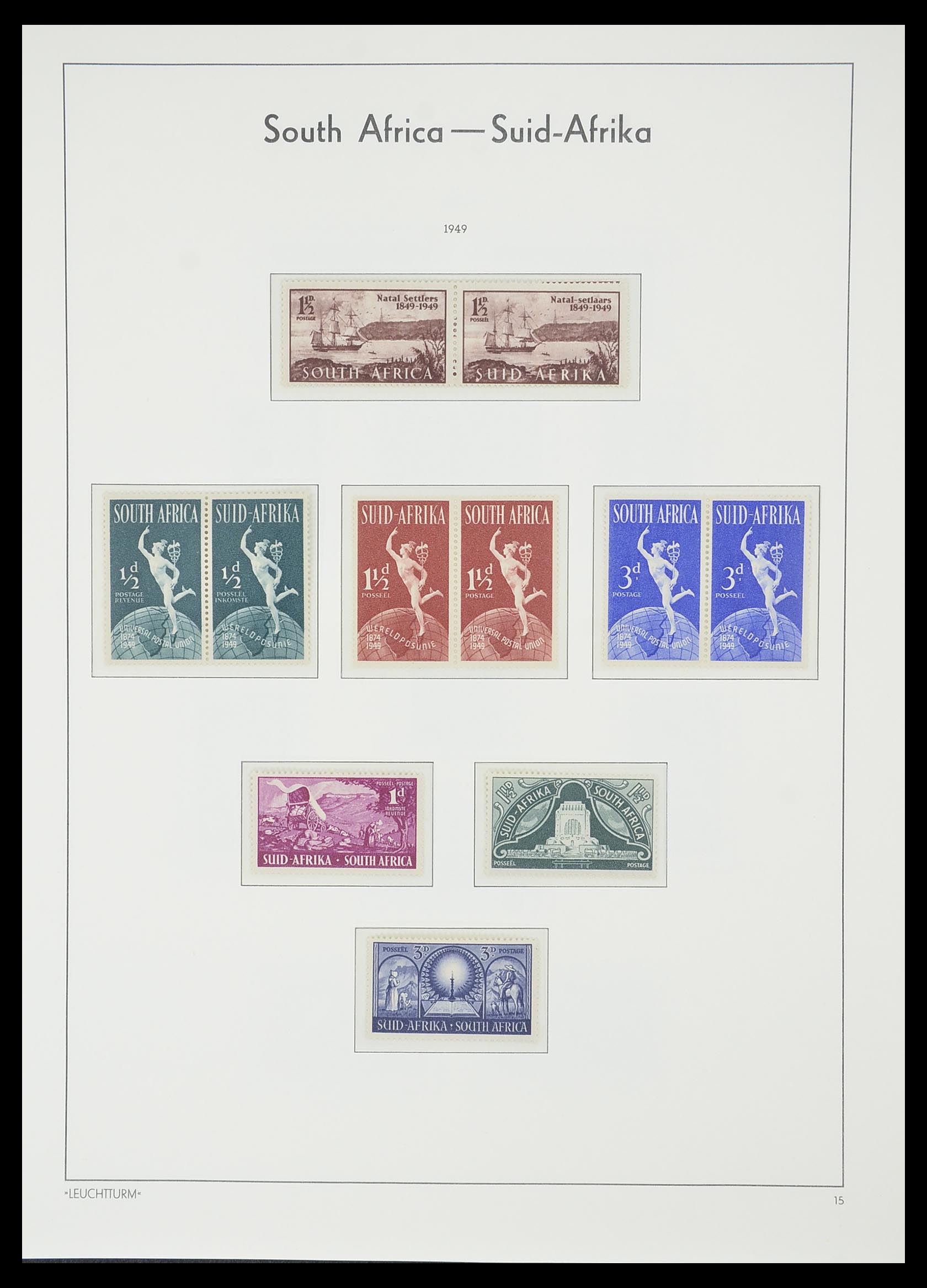 33432 022 - Postzegelverzameling 33432 Zuid Afrika 1910-2001.
