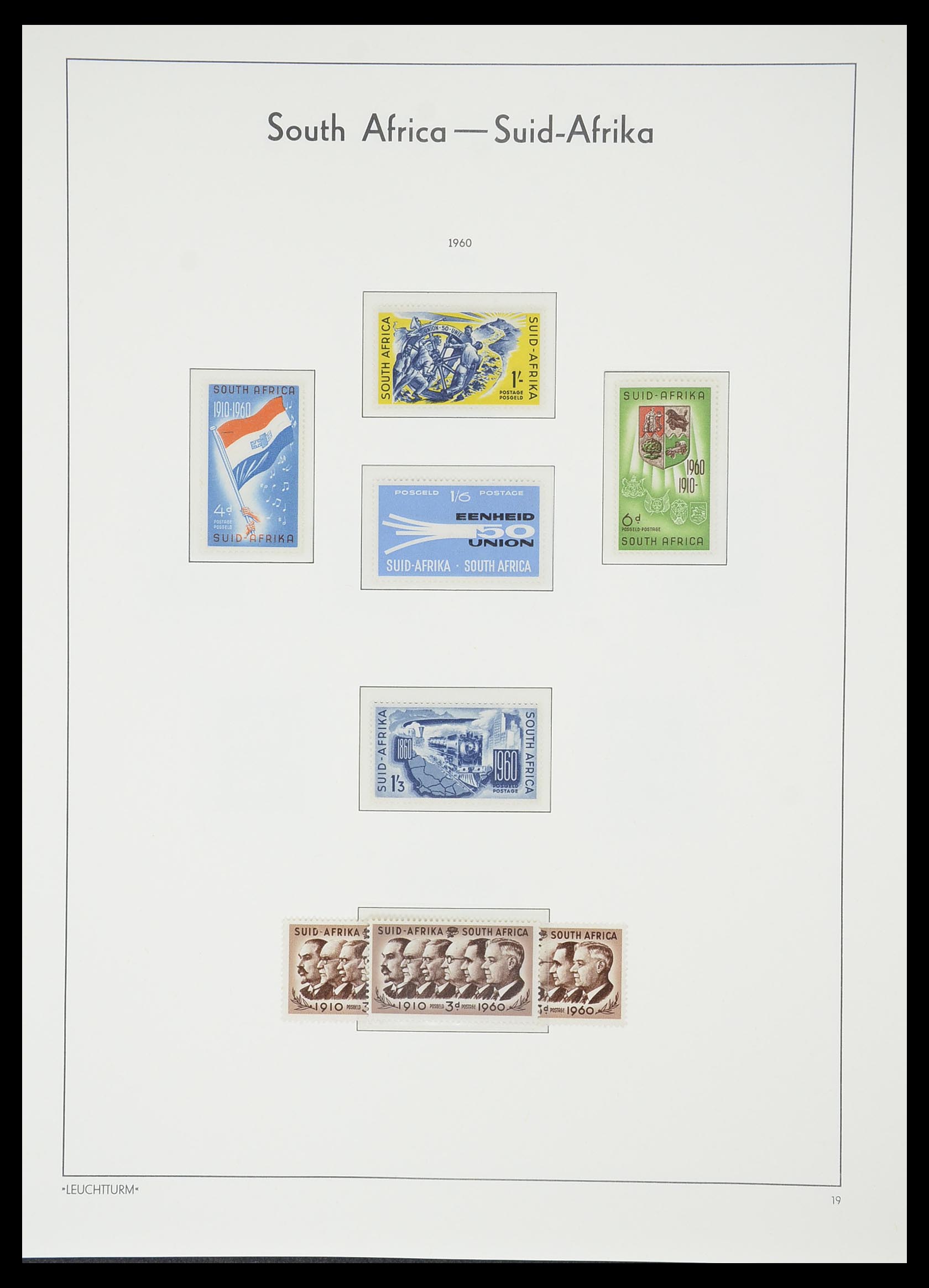 33432 026 - Postzegelverzameling 33432 Zuid Afrika 1910-2001.