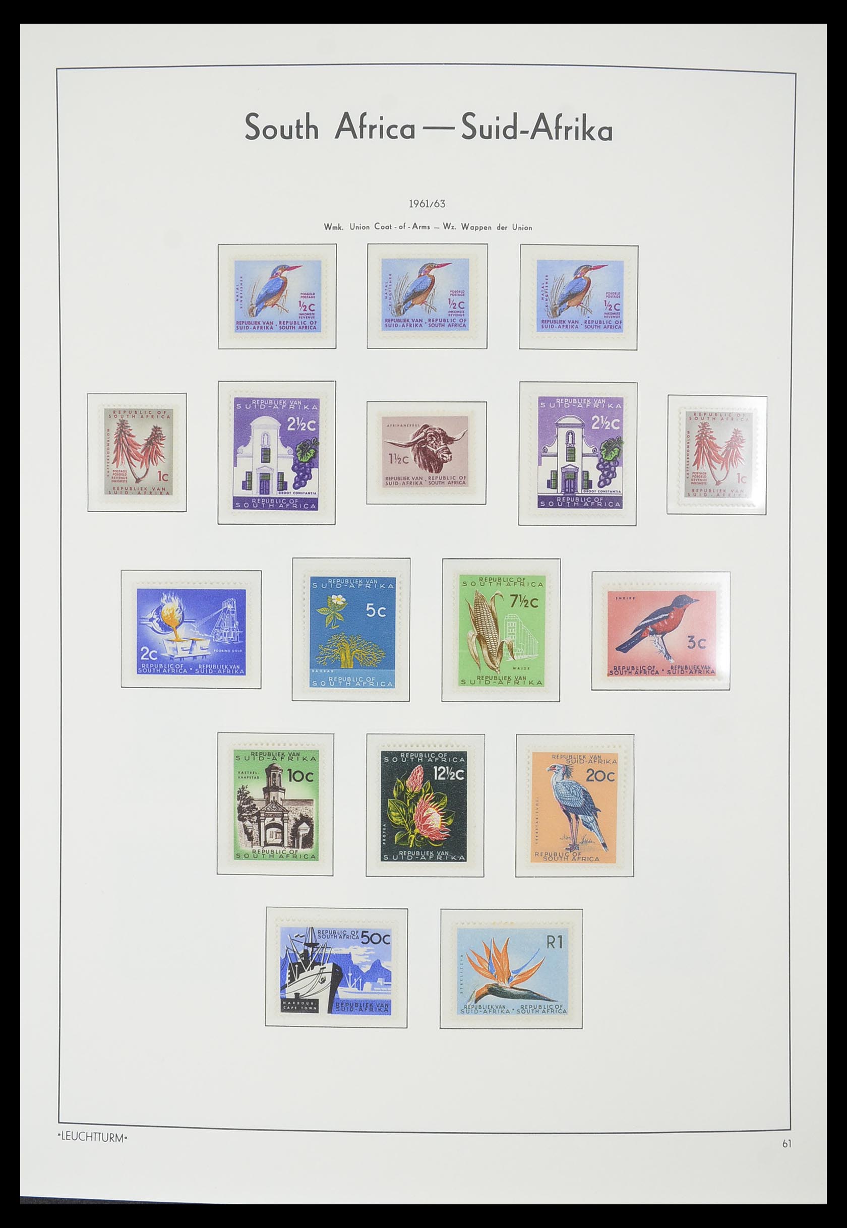 33432 029 - Postzegelverzameling 33432 Zuid Afrika 1910-2001.