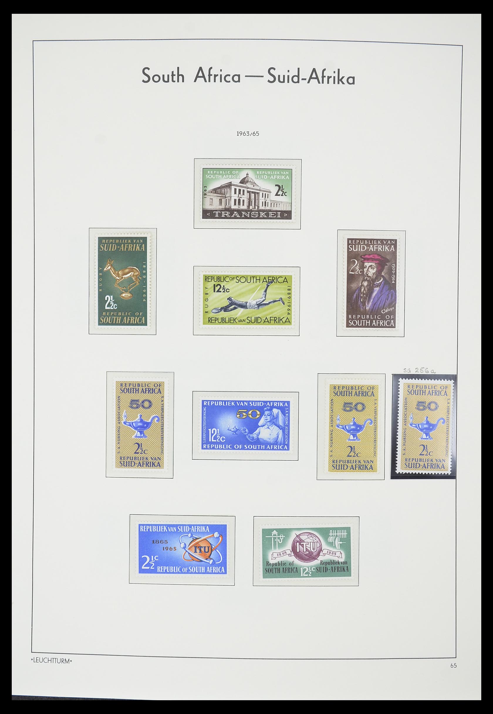 33432 034 - Postzegelverzameling 33432 Zuid Afrika 1910-2001.
