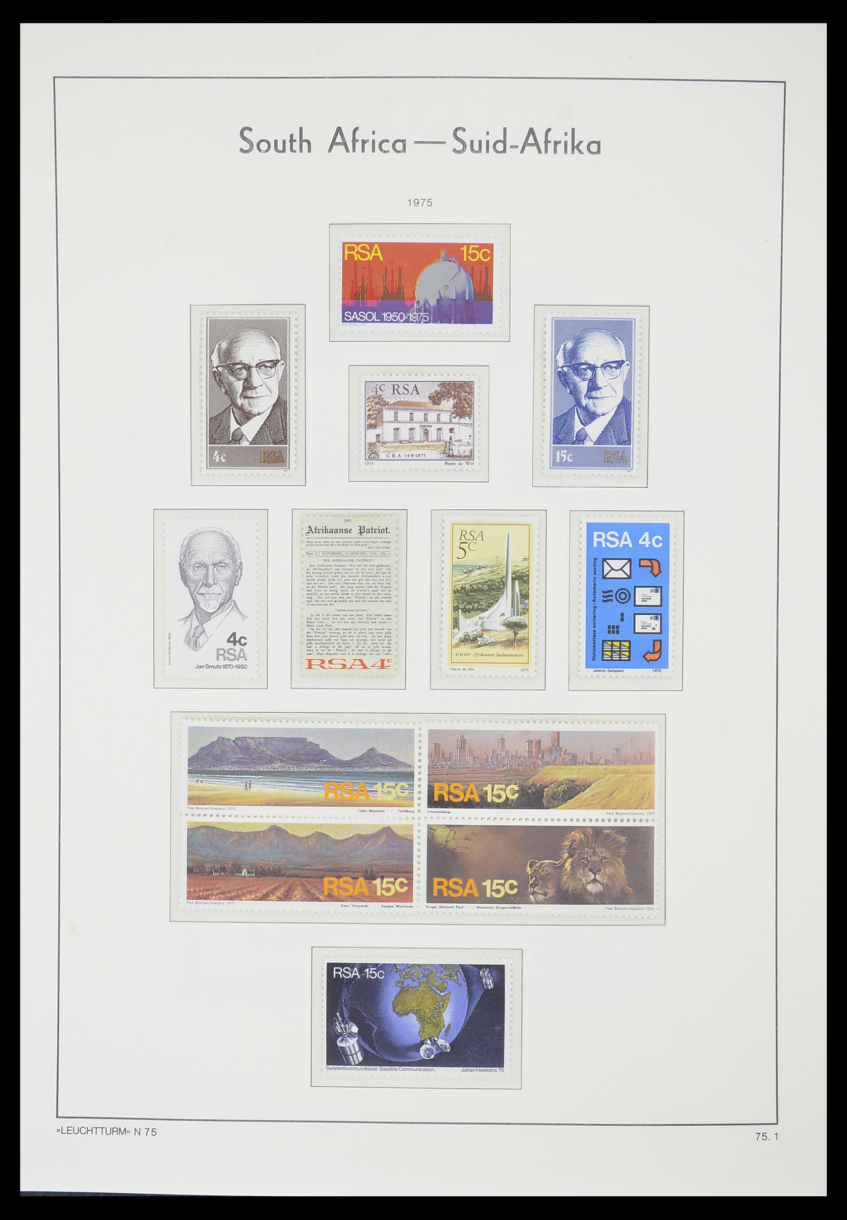 33432 048 - Postzegelverzameling 33432 Zuid Afrika 1910-2001.