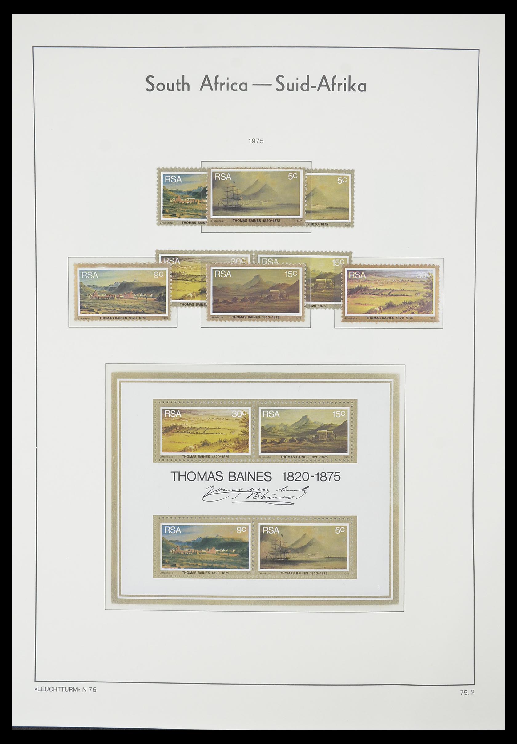 33432 049 - Postzegelverzameling 33432 Zuid Afrika 1910-2001.