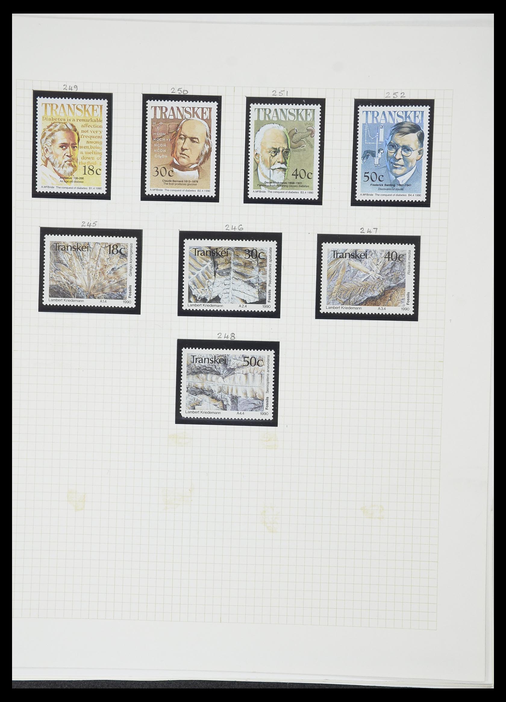 33432 215 - Stamp collection 33432 South Africa 1910-2001.