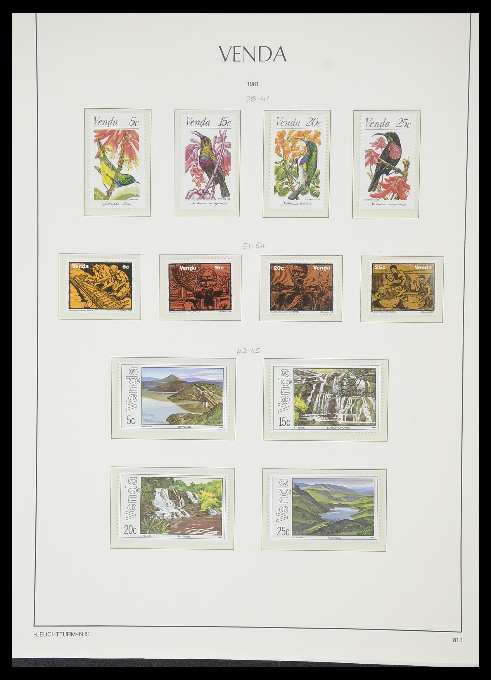 33432 221 - Postzegelverzameling 33432 Zuid Afrika 1910-2001.