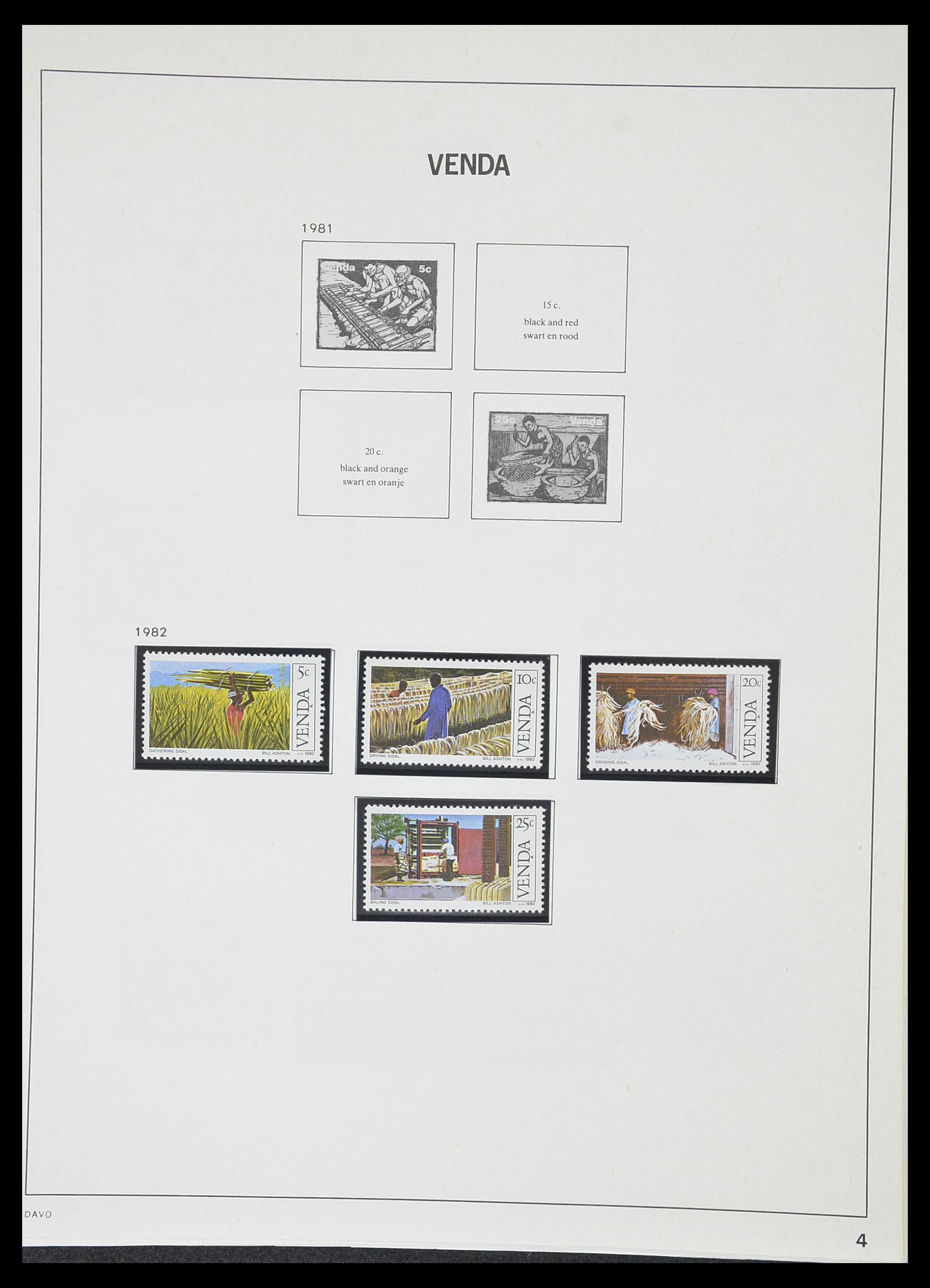 33432 223 - Postzegelverzameling 33432 Zuid Afrika 1910-2001.