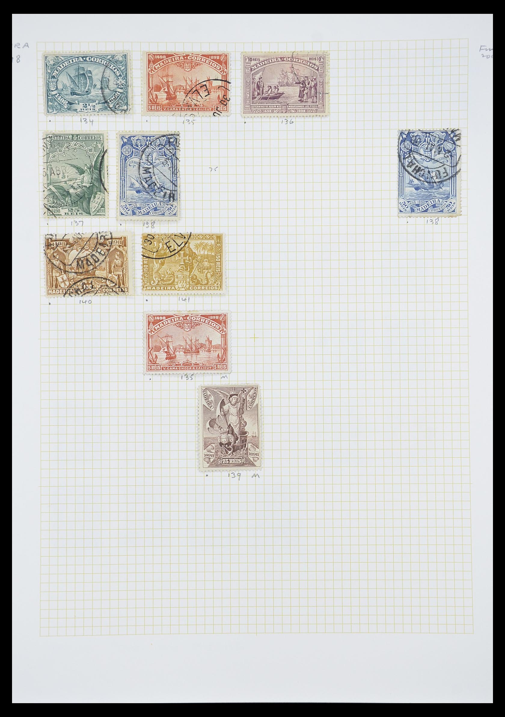 33436 005 - Postzegelverzameling 33436 Madeira 1862-2016.