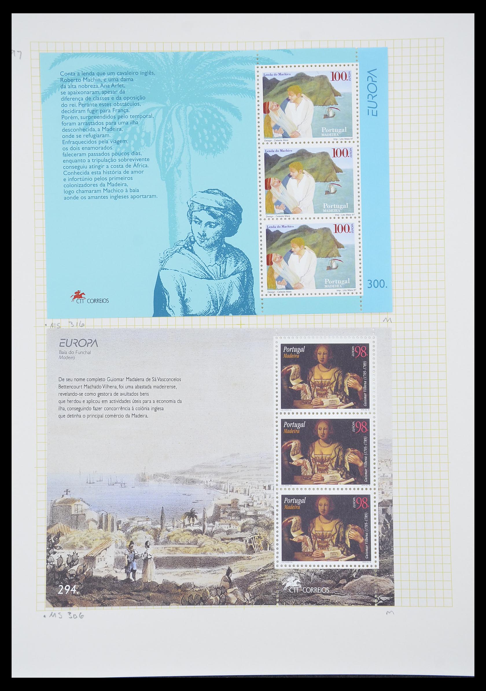 33436 015 - Postzegelverzameling 33436 Madeira 1862-2016.