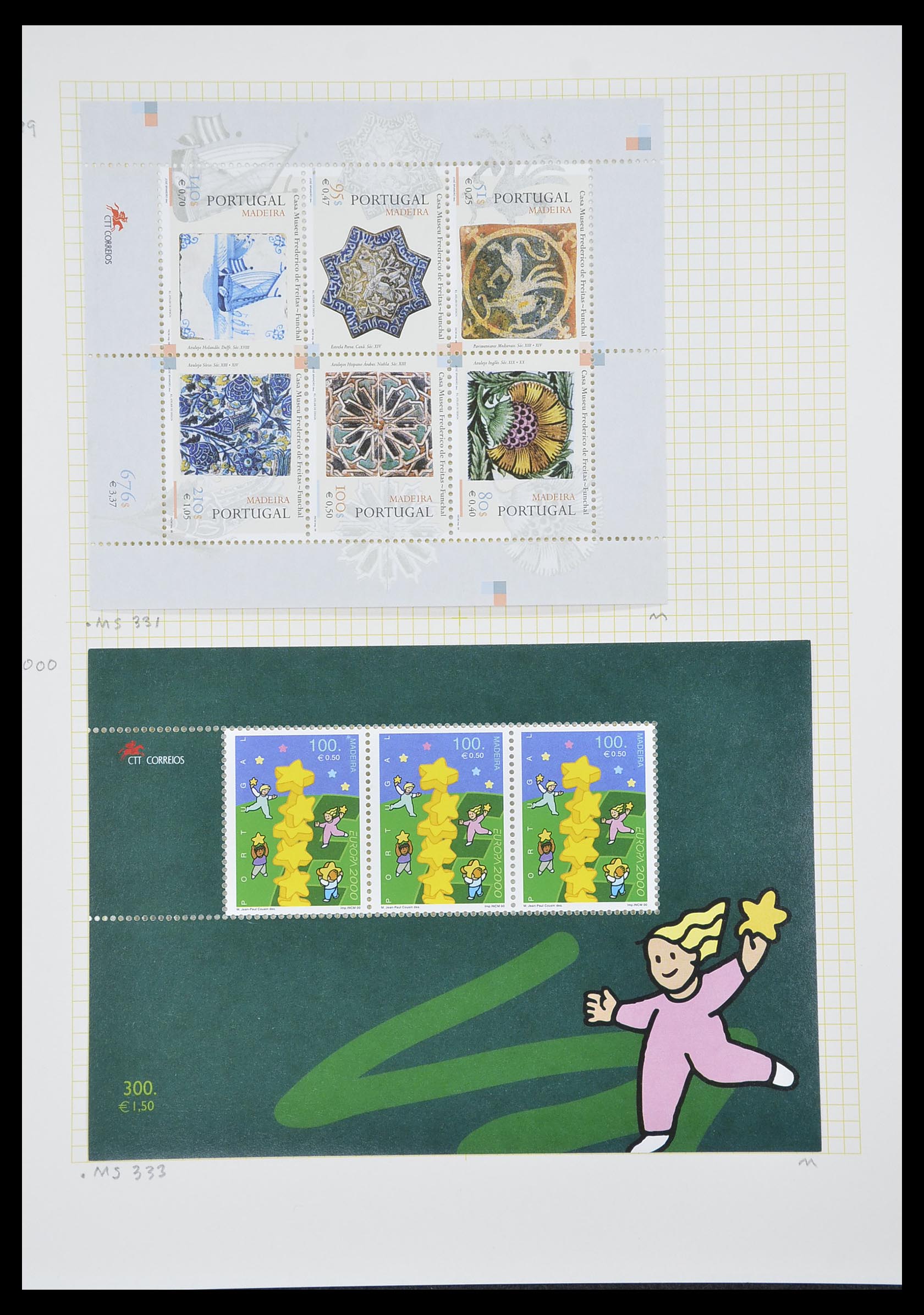 33436 016 - Postzegelverzameling 33436 Madeira 1862-2016.