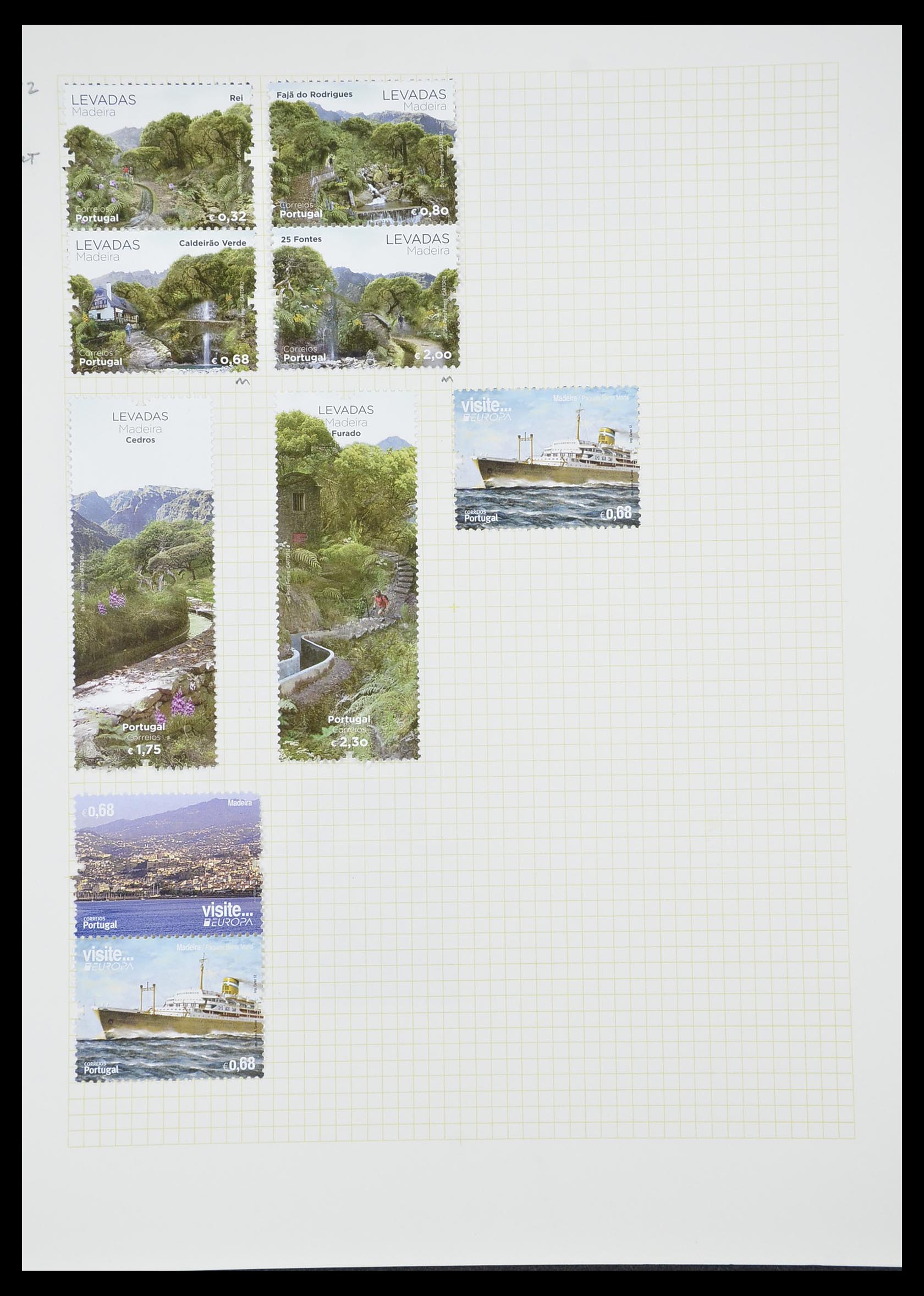 33436 027 - Postzegelverzameling 33436 Madeira 1862-2016.