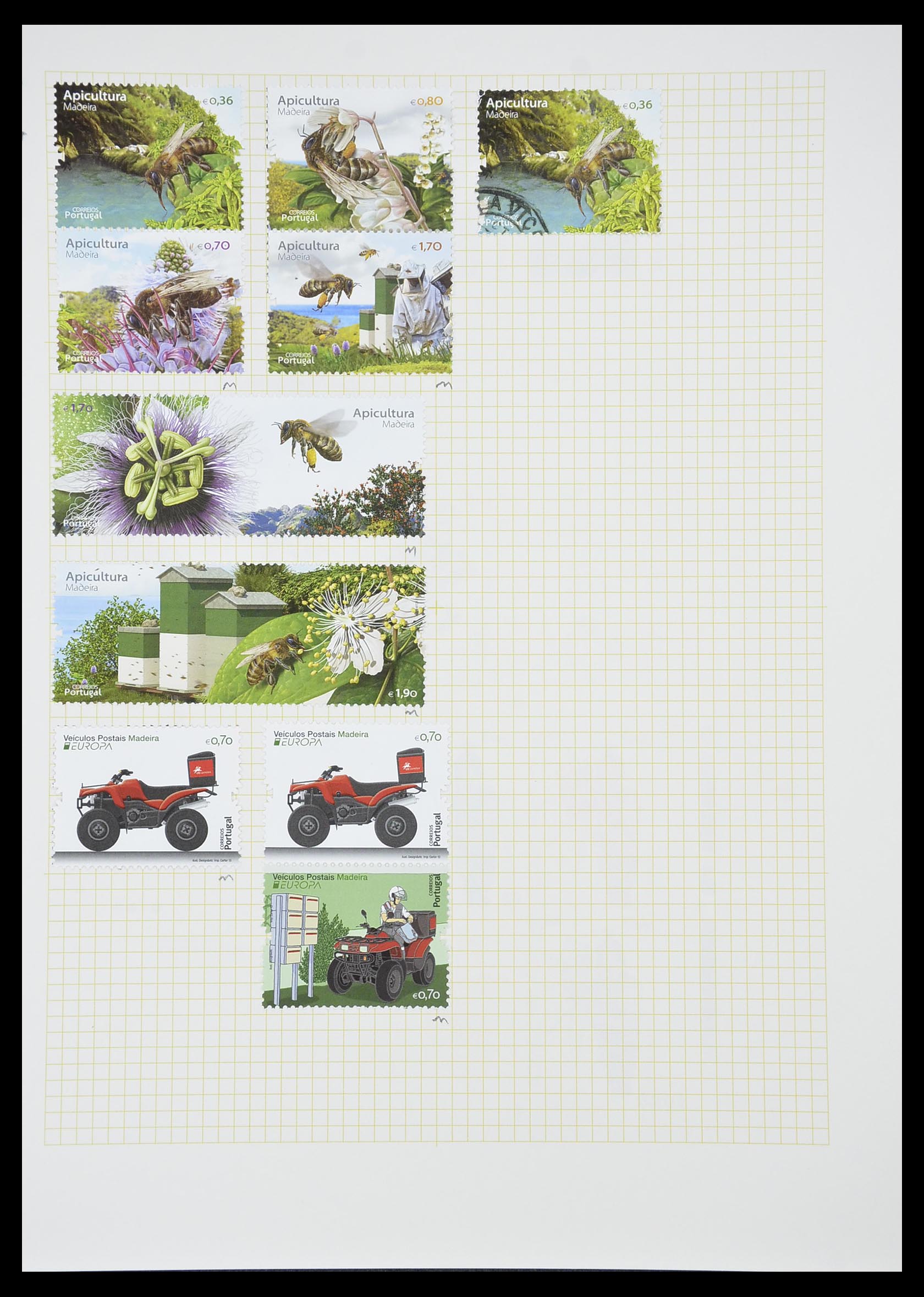 33436 028 - Postzegelverzameling 33436 Madeira 1862-2016.
