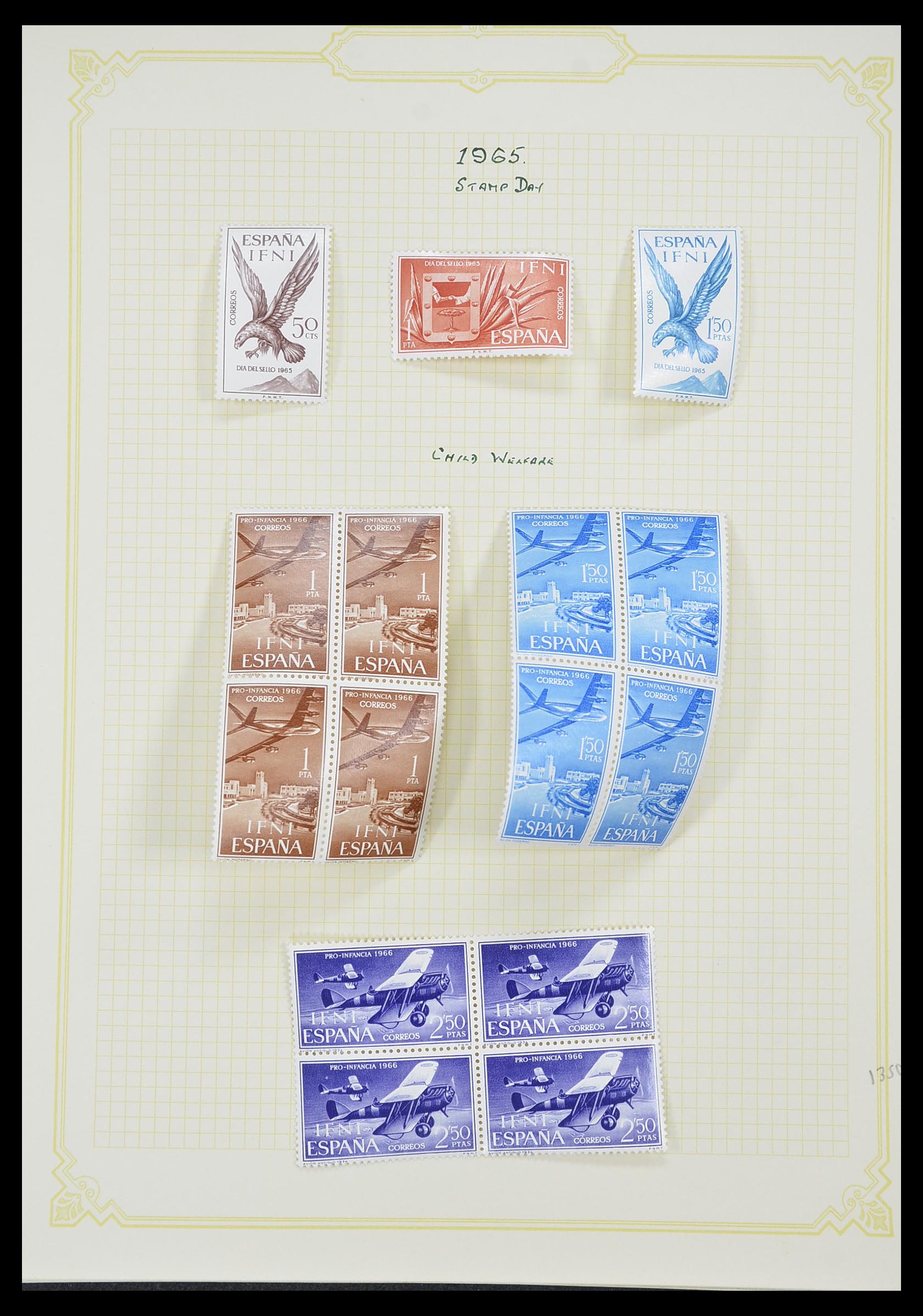 33437 019 - Postzegelverzameling 33437 Spaanse koloniën 1894-1967.