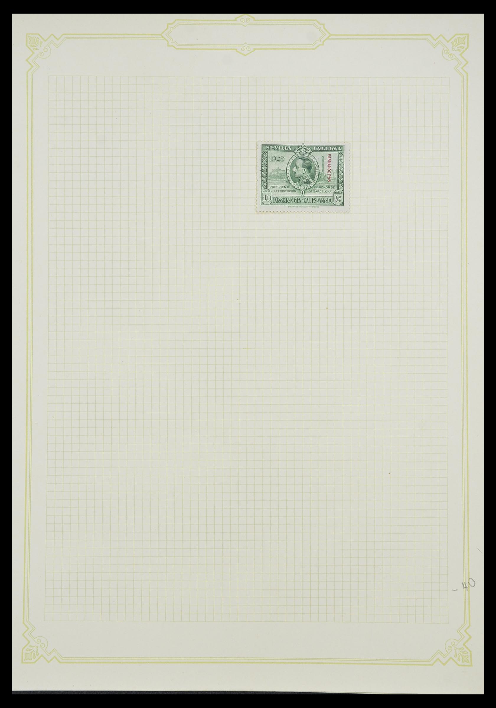 33437 027 - Postzegelverzameling 33437 Spaanse koloniën 1894-1967.