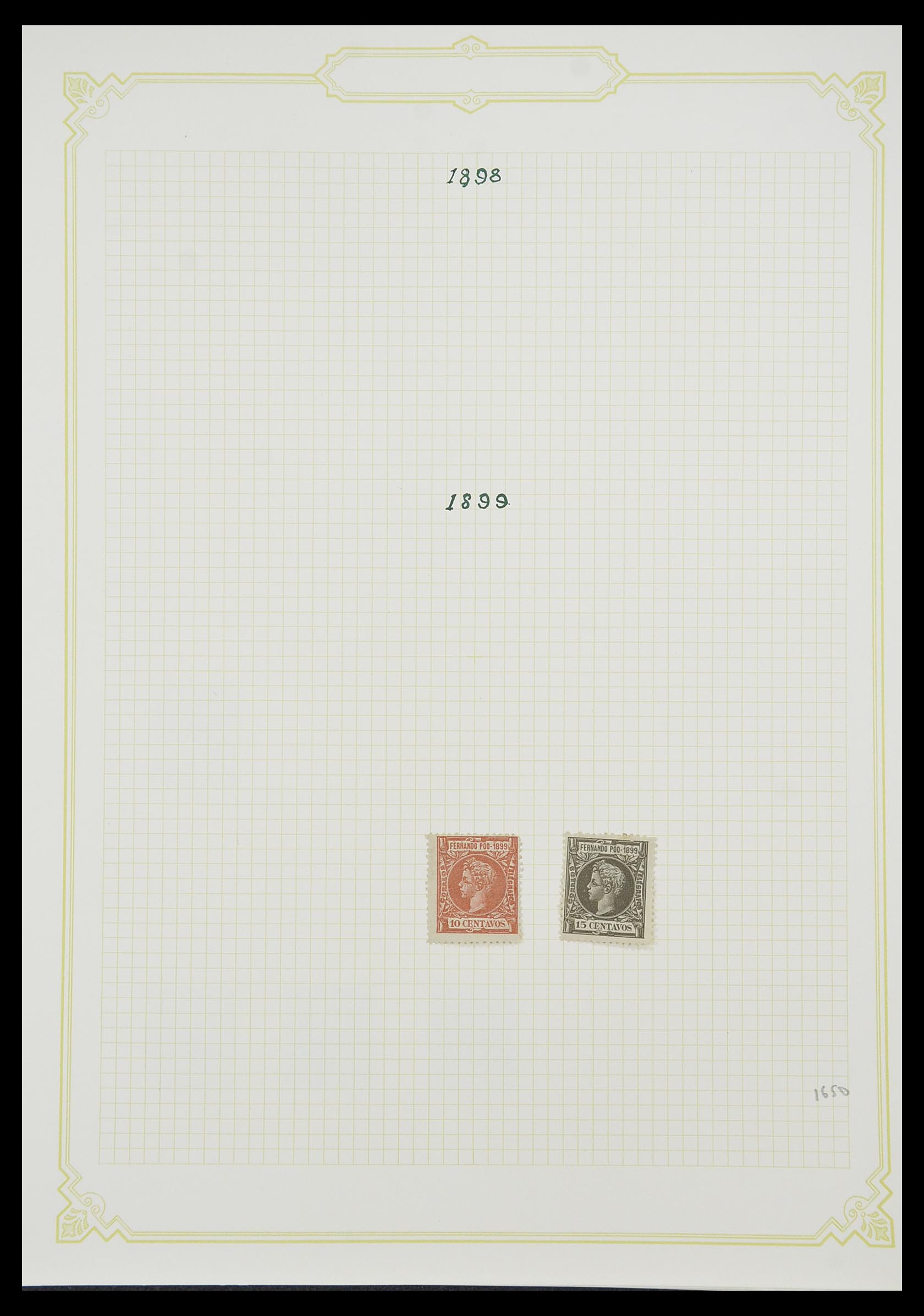 33437 031 - Postzegelverzameling 33437 Spaanse koloniën 1894-1967.