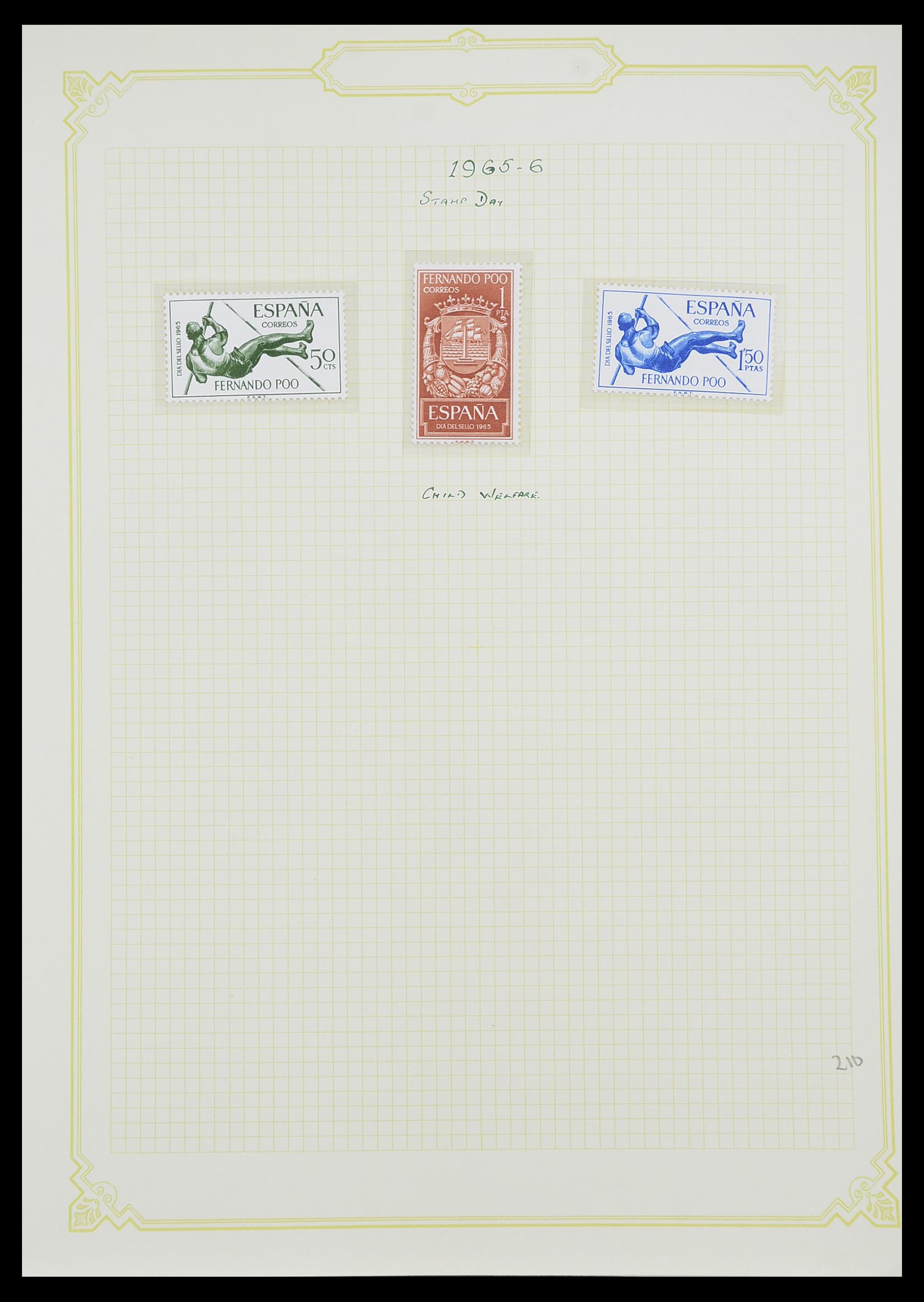 33437 043 - Stamp collection 33437 Spanish colonies 1894-1967.