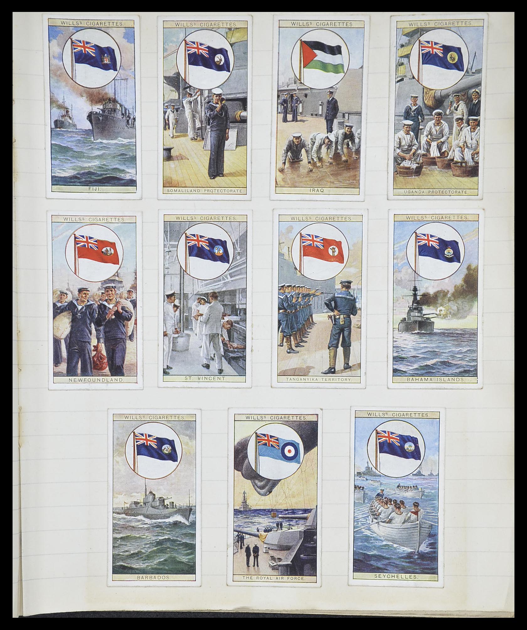 33444 113 - Stamp collection 33444 Great Britain cigarette cards.