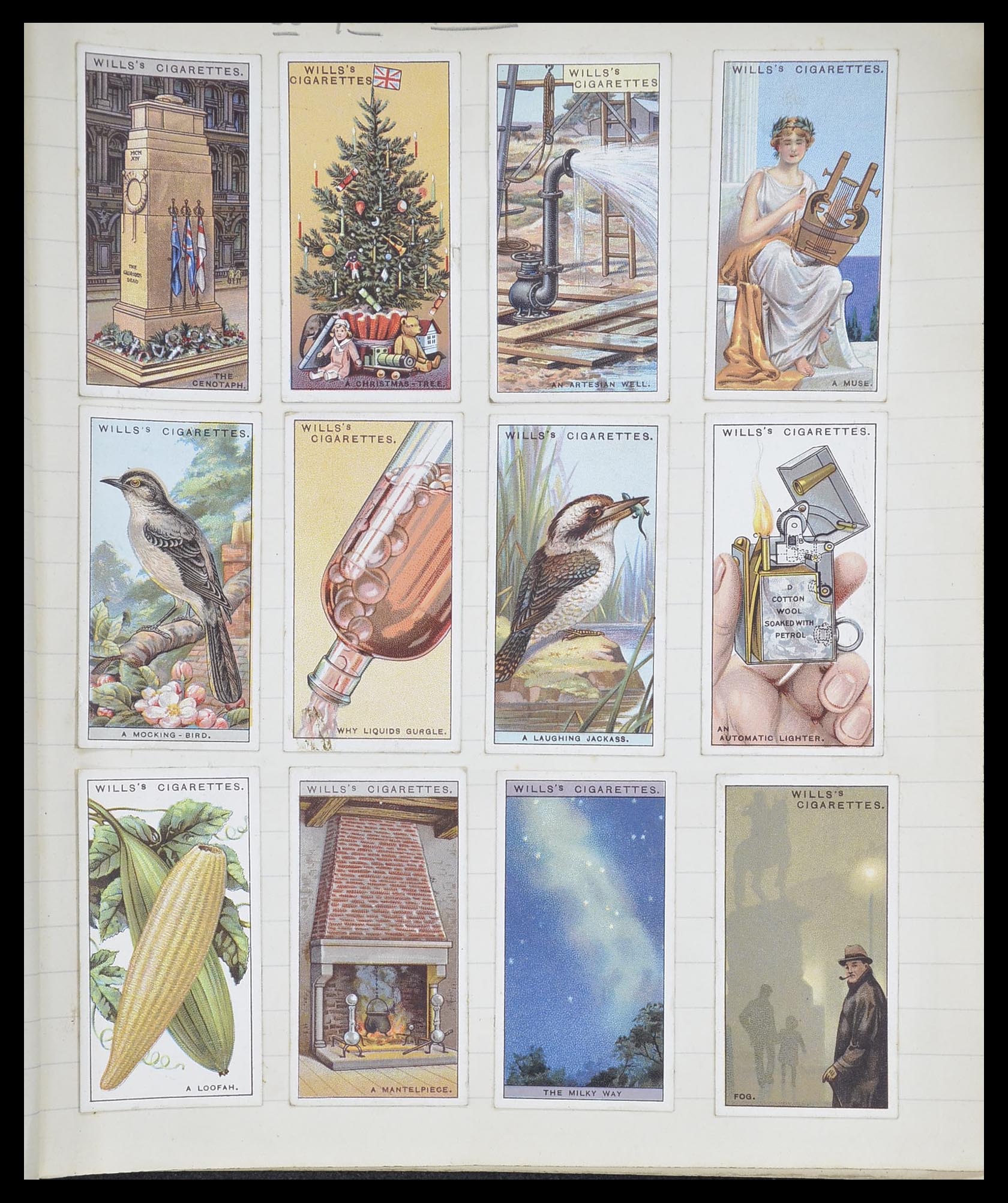 33444 118 - Stamp collection 33444 Great Britain cigarette cards.