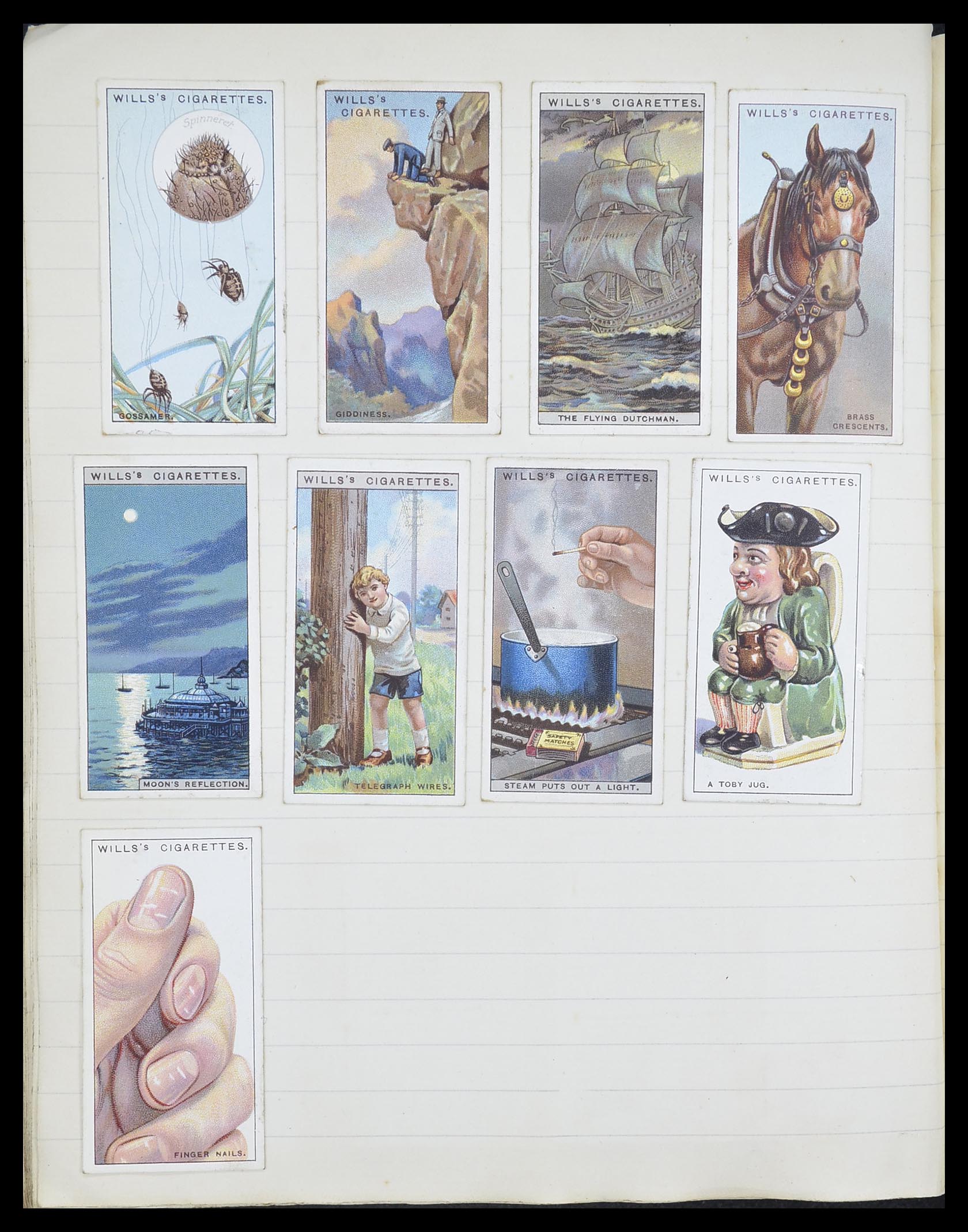 33444 119 - Stamp collection 33444 Great Britain cigarette cards.