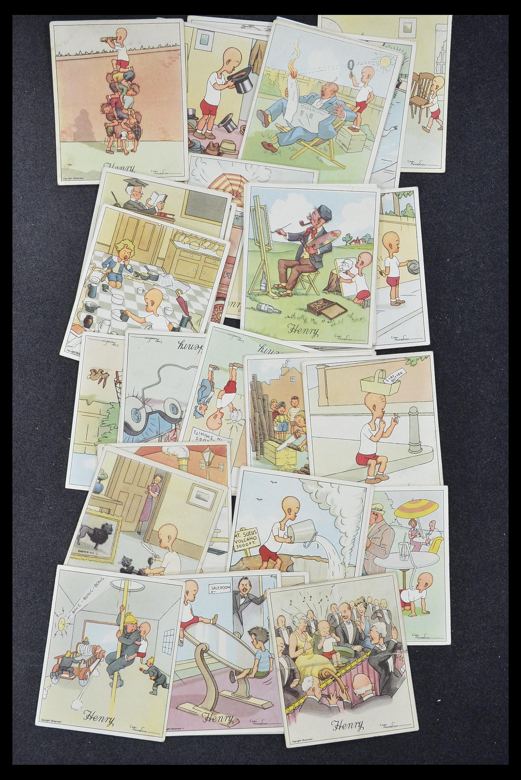 33444 138 - Stamp collection 33444 Great Britain cigarette cards.