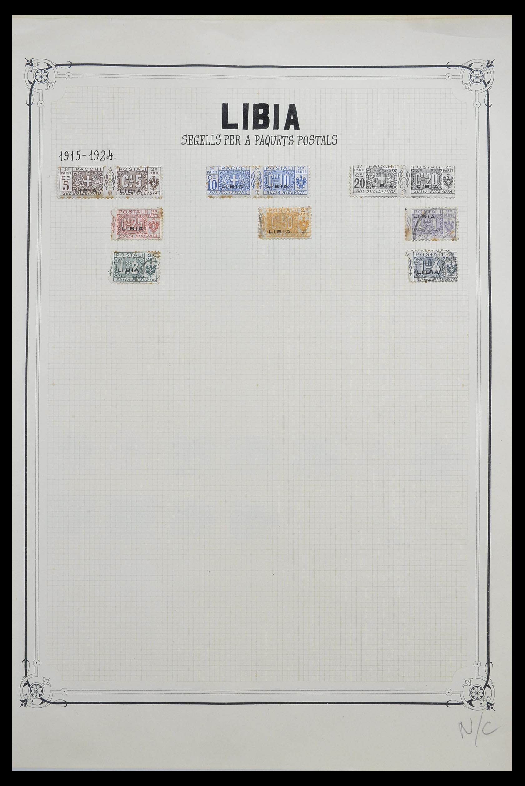 33445 029 - Postzegelverzameling 33445 Italiaanse koloniën 1893-1959.