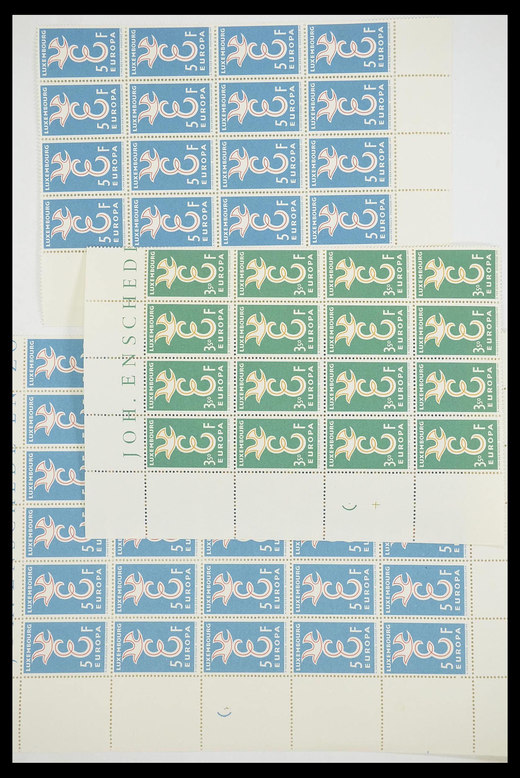 33446 010 - Postzegelverzameling 33446 Europa CEPT 1956-1961 engros.