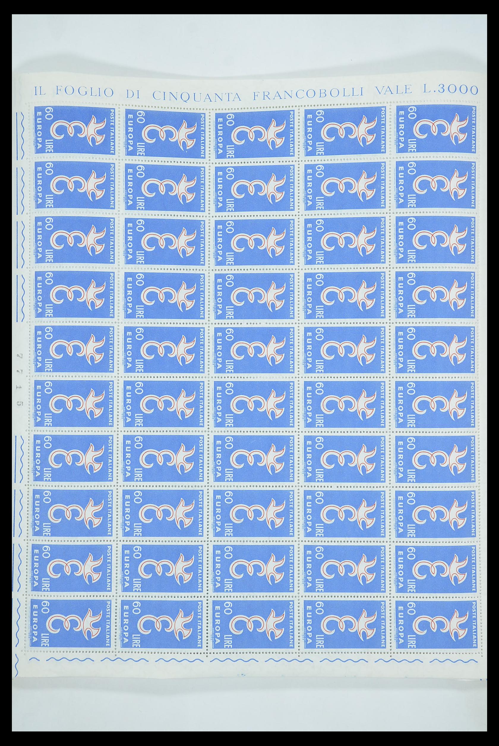 33446 022 - Postzegelverzameling 33446 Europa CEPT 1956-1961 engros.