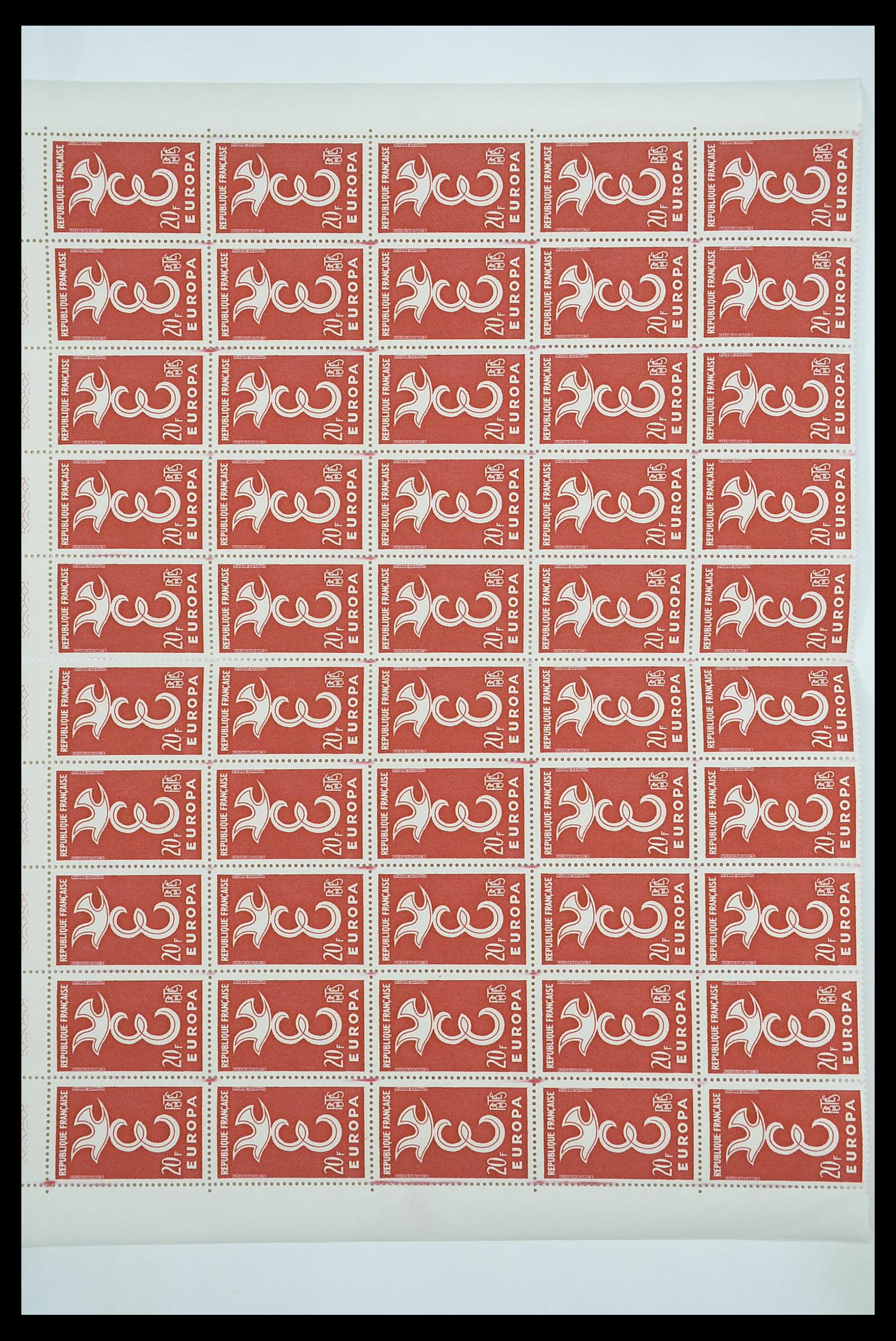33446 027 - Postzegelverzameling 33446 Europa CEPT 1956-1961 engros.