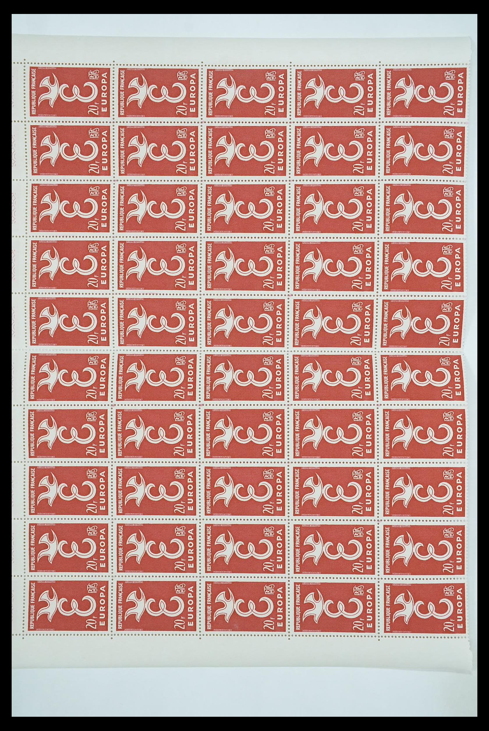 33446 028 - Postzegelverzameling 33446 Europa CEPT 1956-1961 engros.