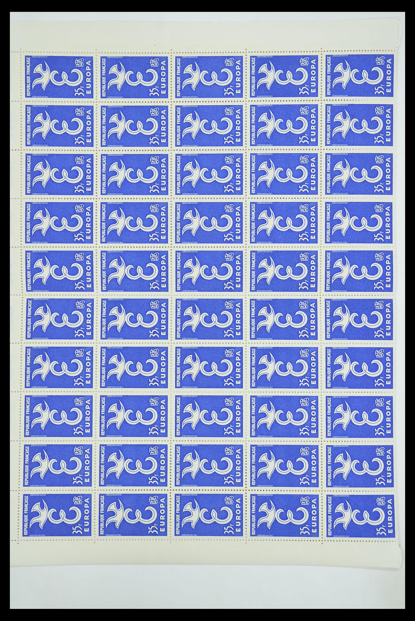 33446 030 - Postzegelverzameling 33446 Europa CEPT 1956-1961 engros.