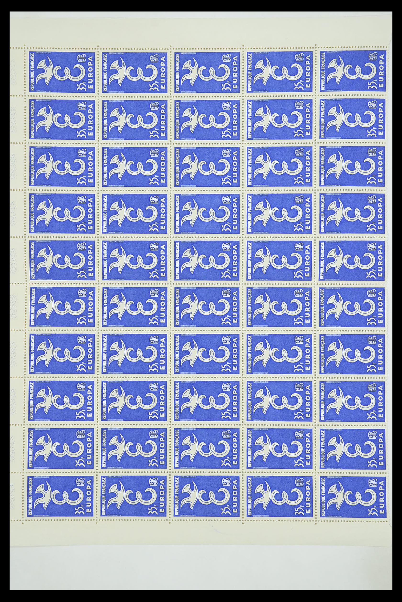 33446 031 - Postzegelverzameling 33446 Europa CEPT 1956-1961 engros.
