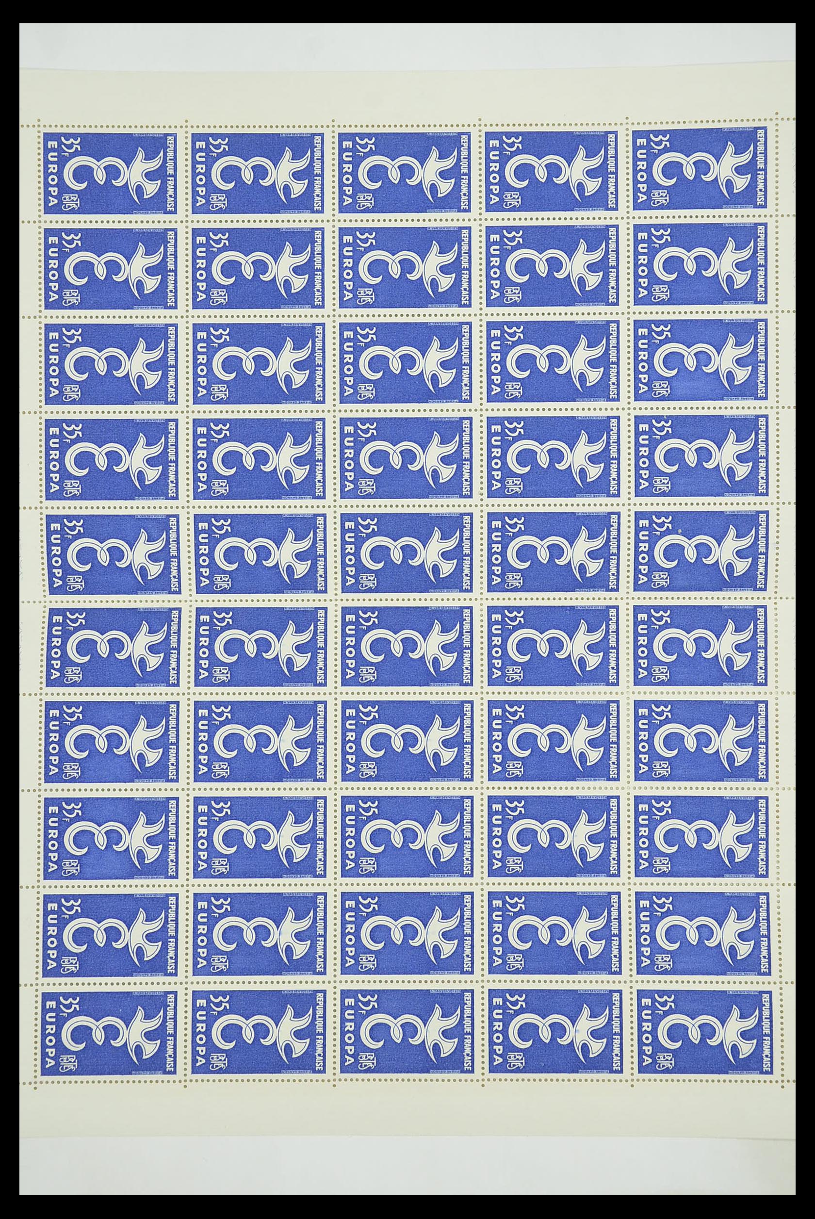 33446 032 - Postzegelverzameling 33446 Europa CEPT 1956-1961 engros.