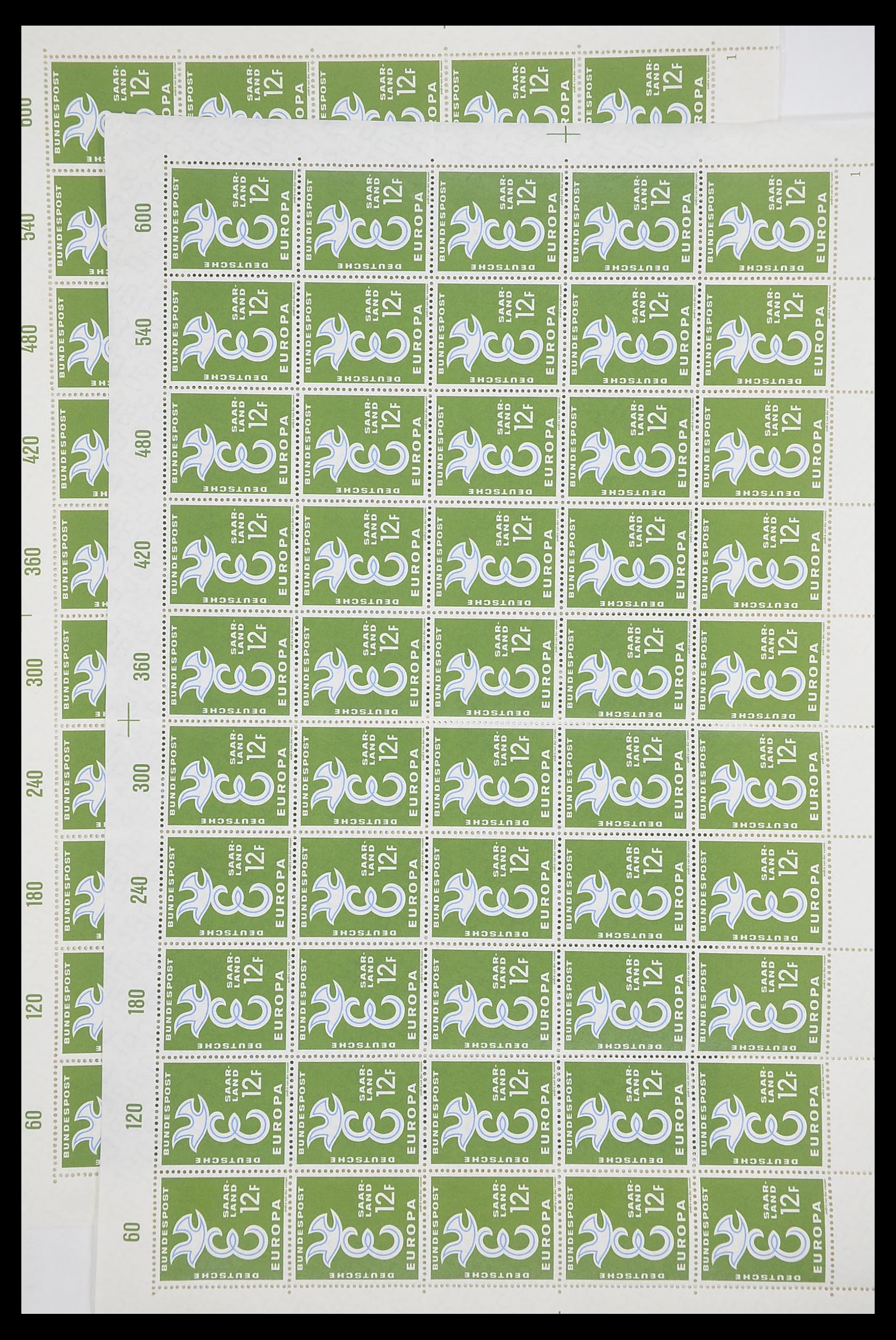 33446 036 - Postzegelverzameling 33446 Europa CEPT 1956-1961 engros.