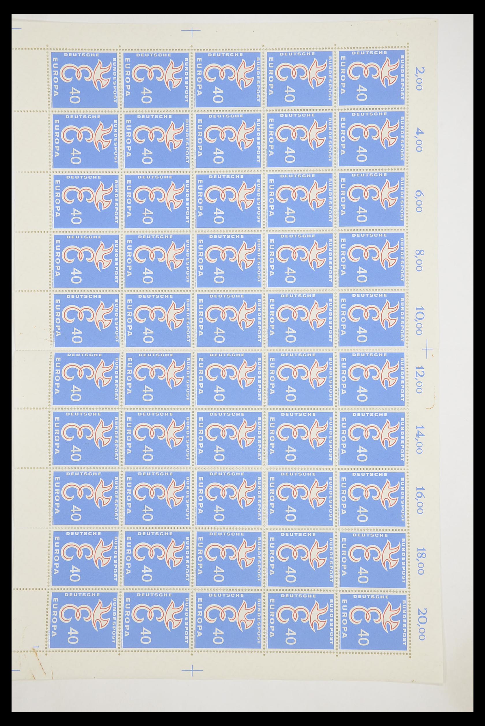 33446 041 - Postzegelverzameling 33446 Europa CEPT 1956-1961 engros.