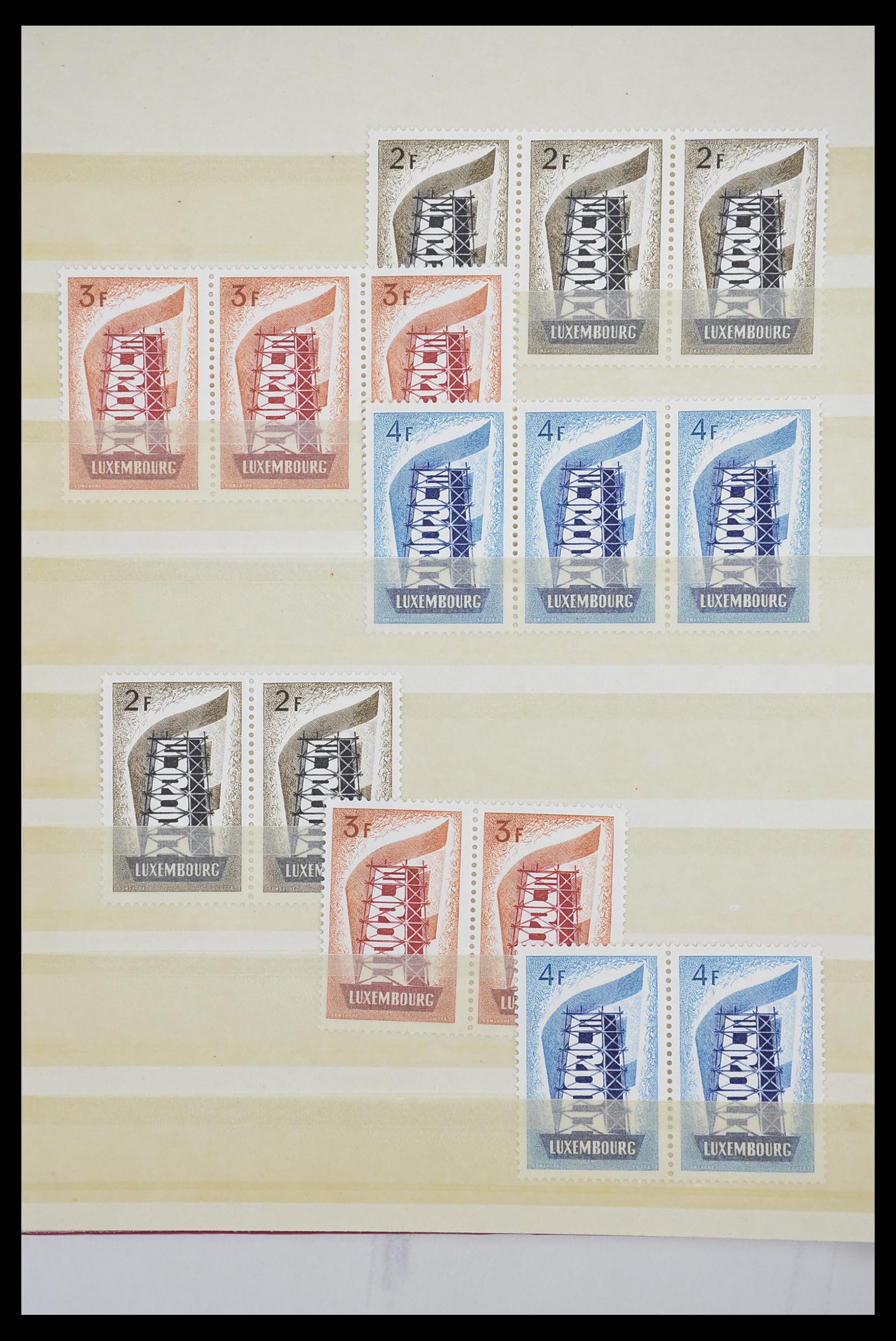 33446 050 - Postzegelverzameling 33446 Europa CEPT 1956-1961 engros.