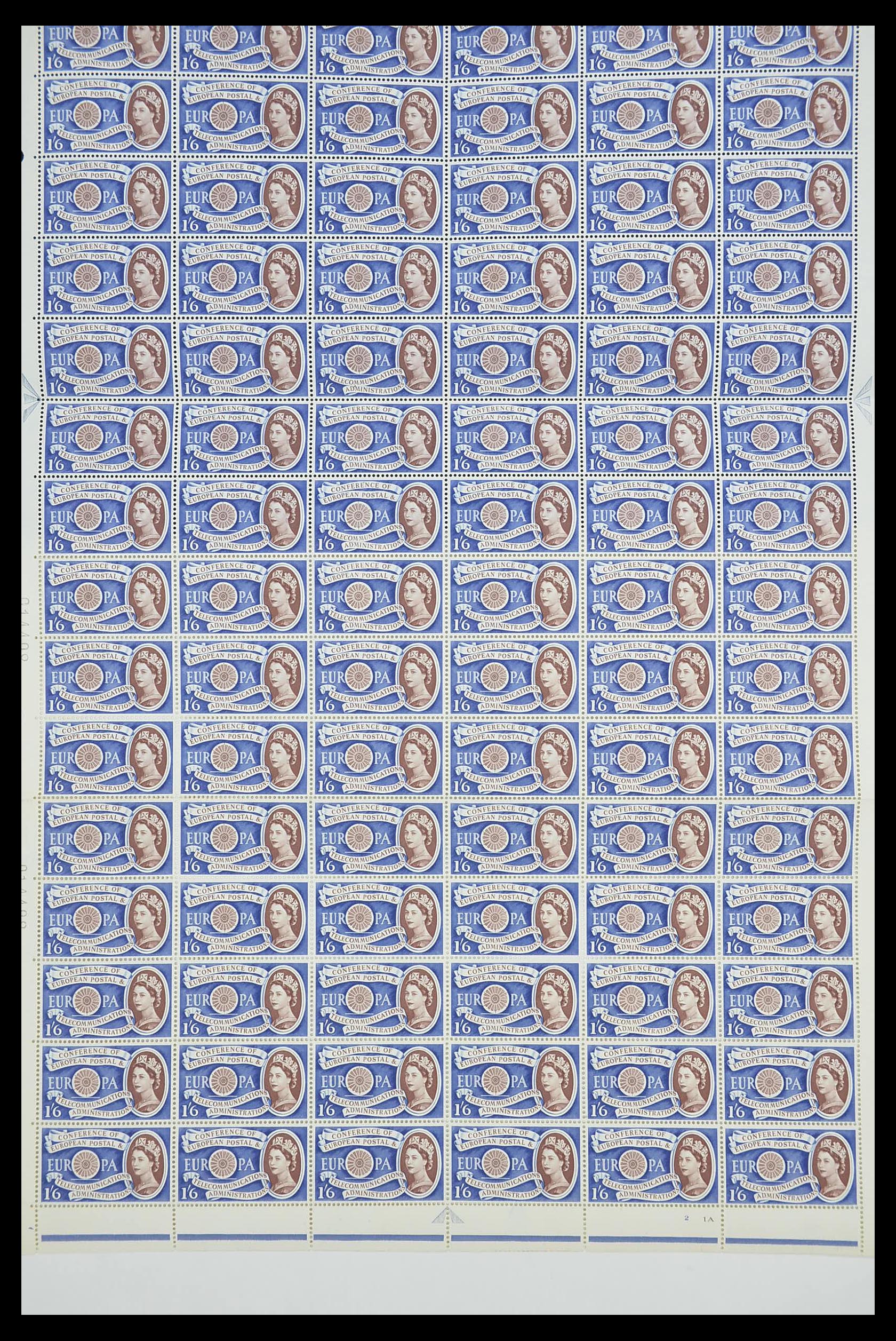 33446 057 - Postzegelverzameling 33446 Europa CEPT 1956-1961 engros.