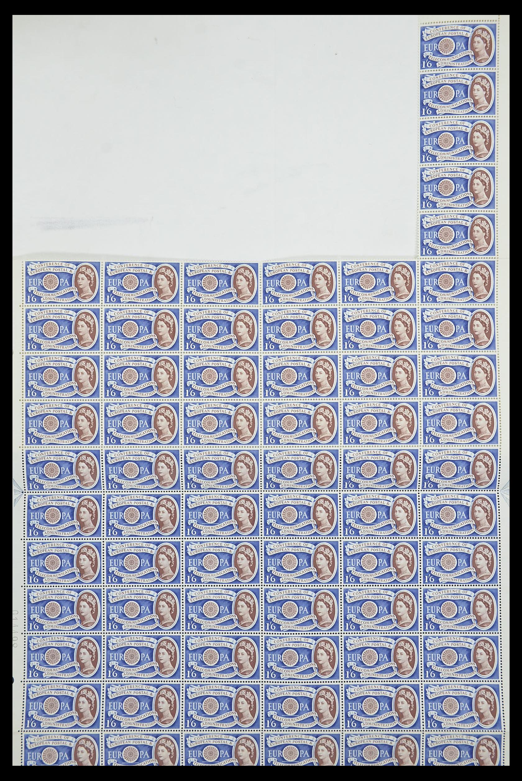 33446 058 - Postzegelverzameling 33446 Europa CEPT 1956-1961 engros.